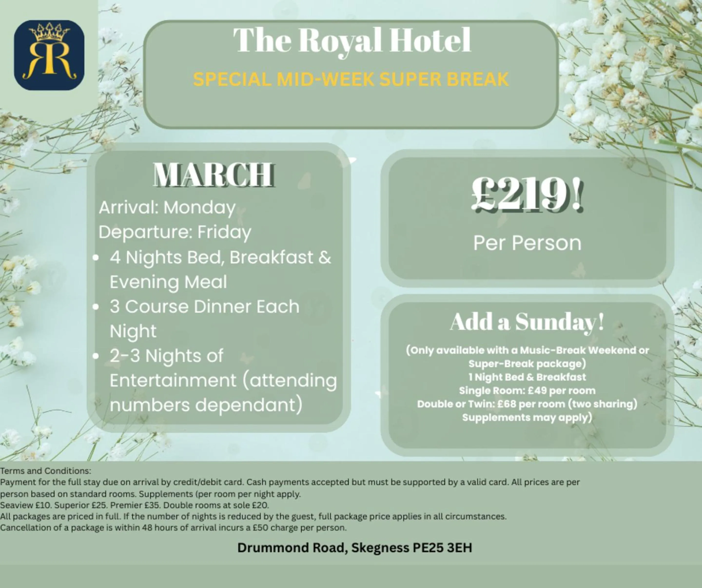 Property logo or sign in Skegness The Royal Hotel