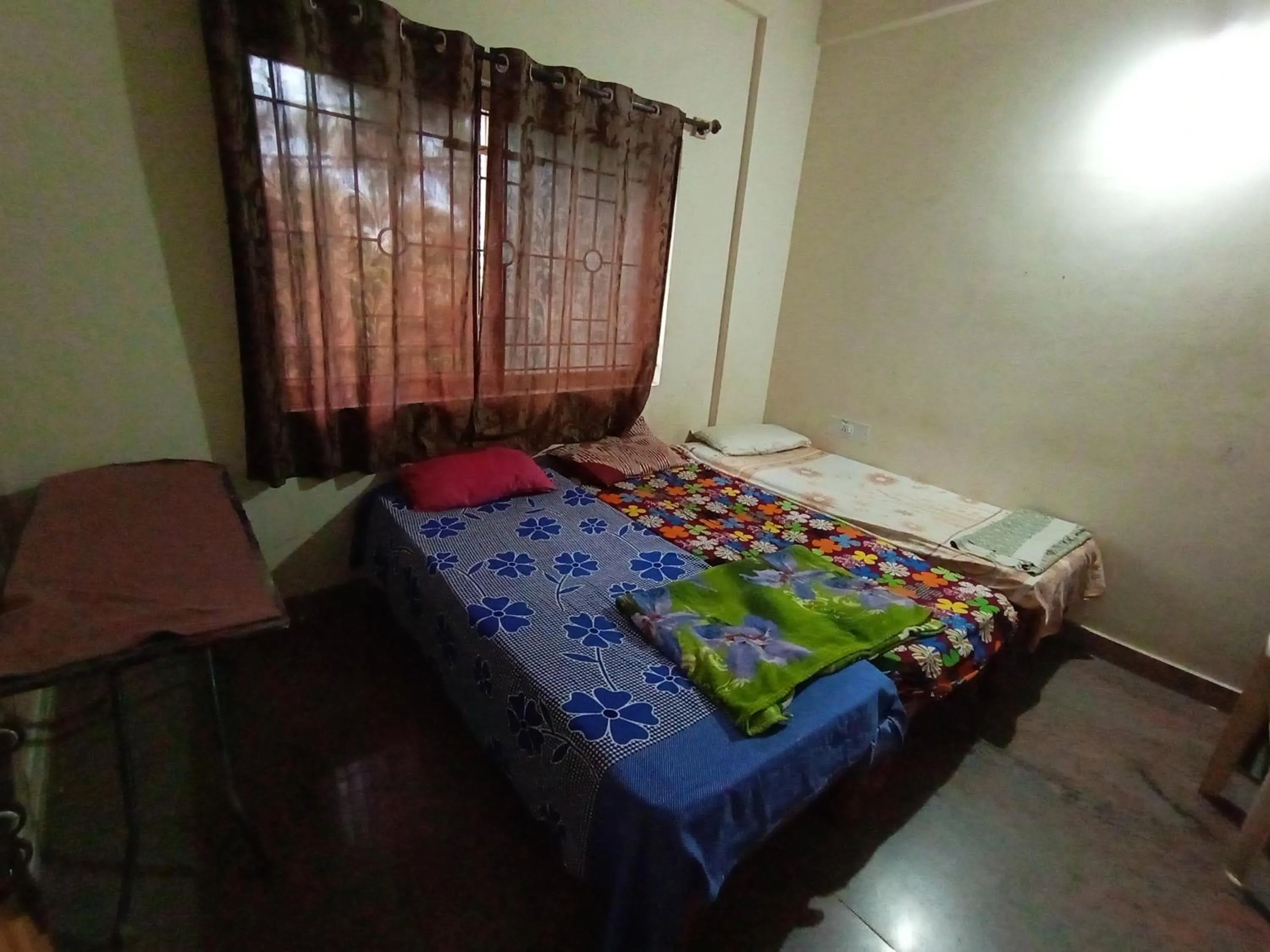 View (from property/room), Bed in Professionals Pride PG