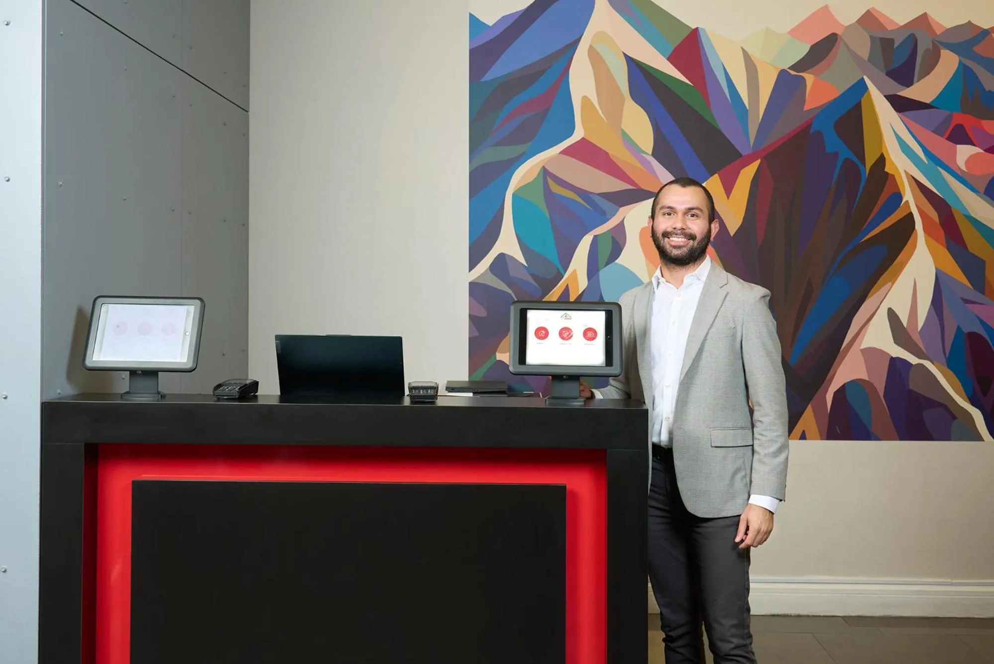 Lobby or reception in The Lodge Red Hook