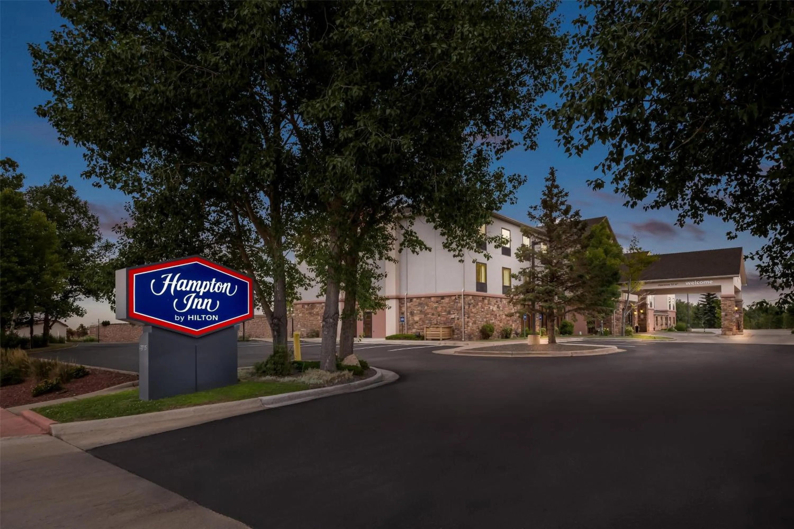 Property building in Hampton Inn Laramie