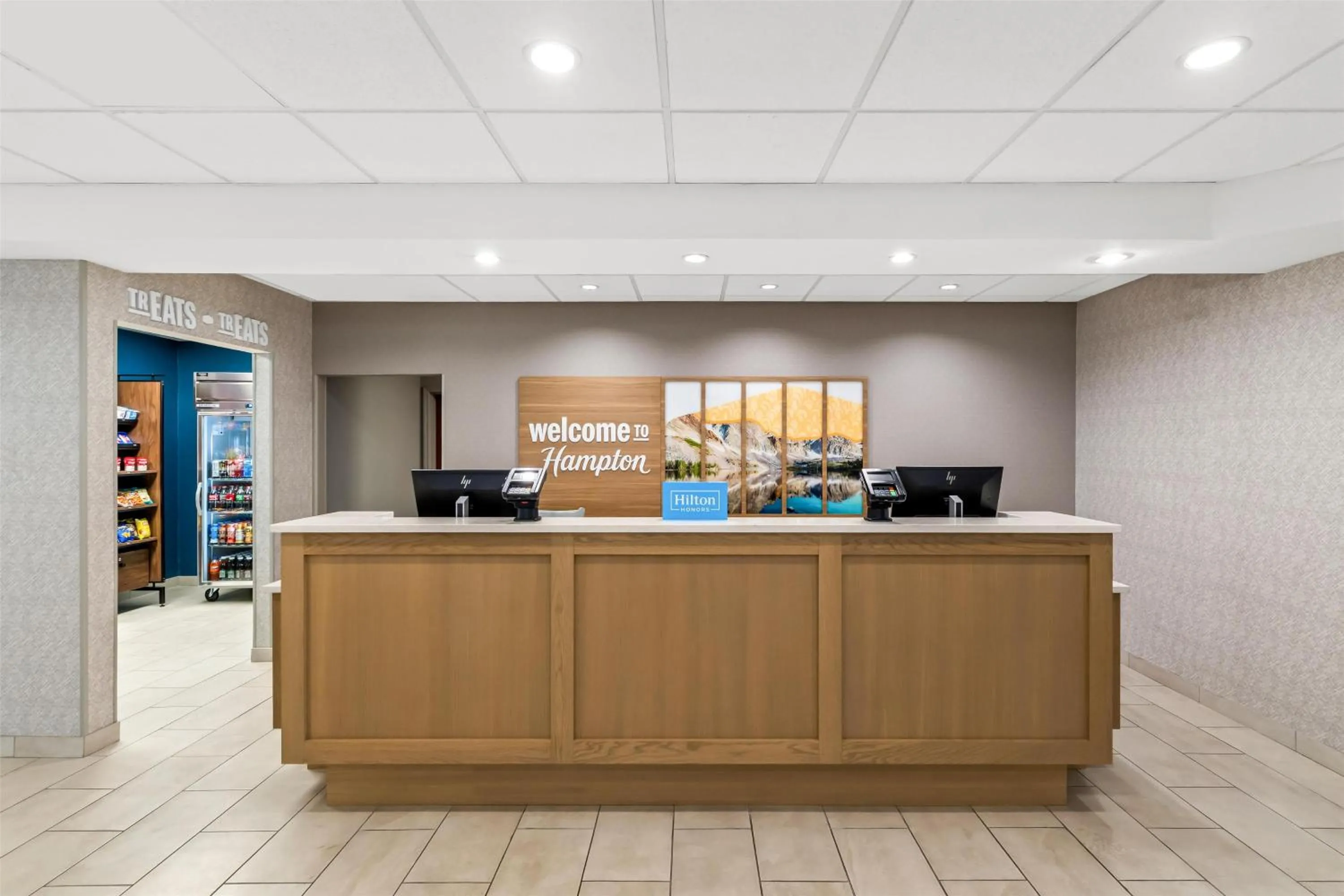 Lobby or reception in Hampton Inn Laramie