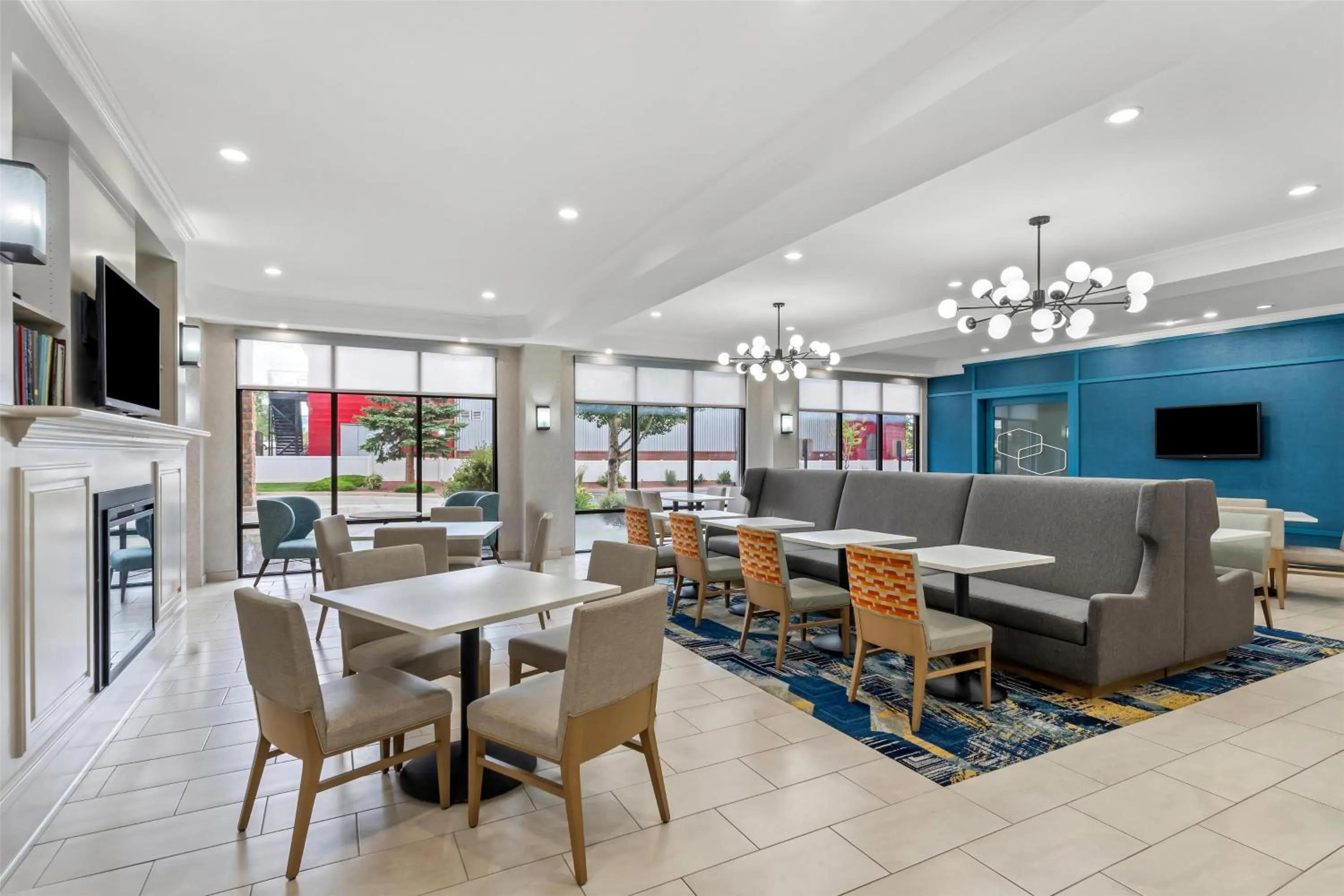 Breakfast in Hampton Inn Laramie