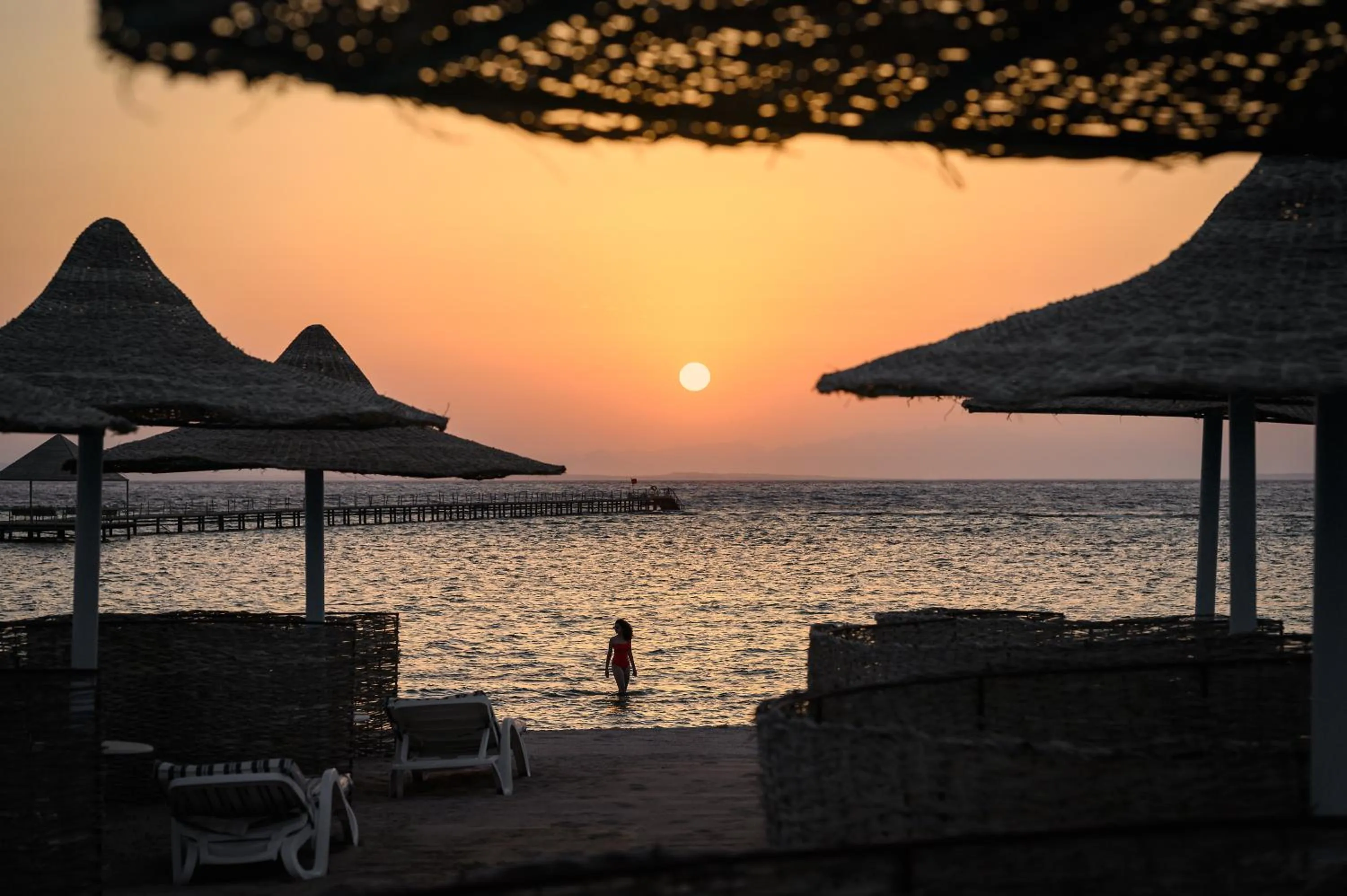 Beach in Magic World Sharm - Club by Jaz