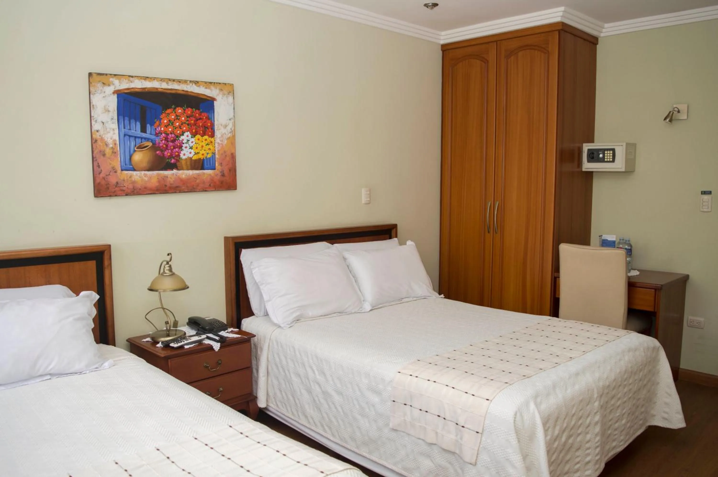 Bed in Hotel La Casona