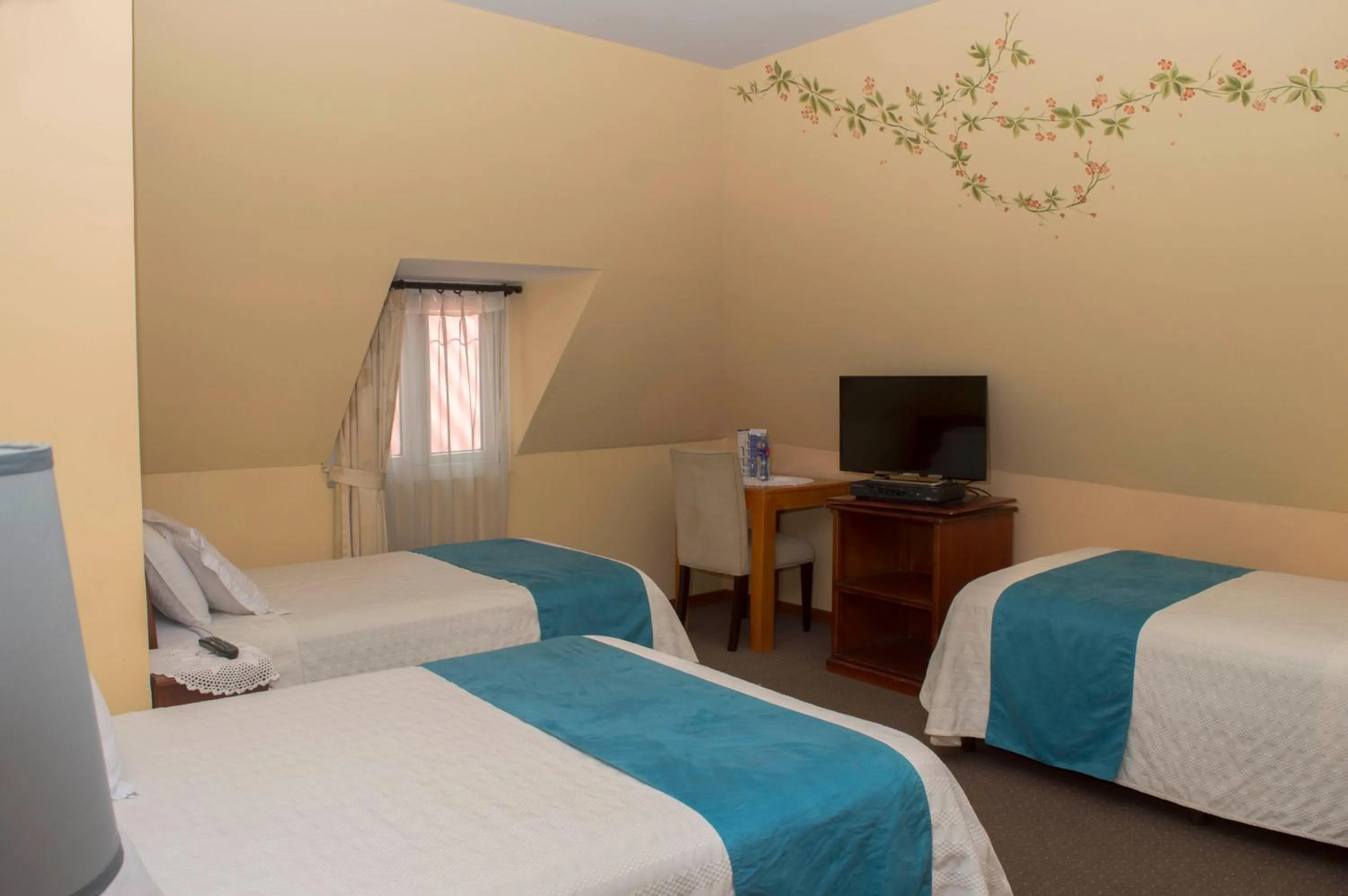 Bed in Hotel La Casona