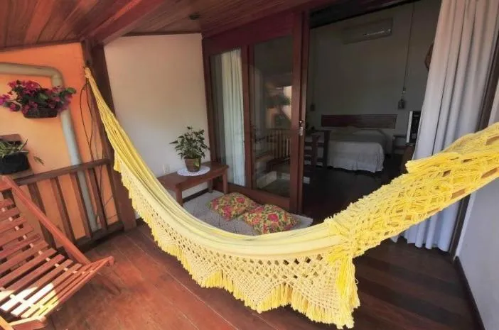 Balcony/Terrace in Pousada Funny