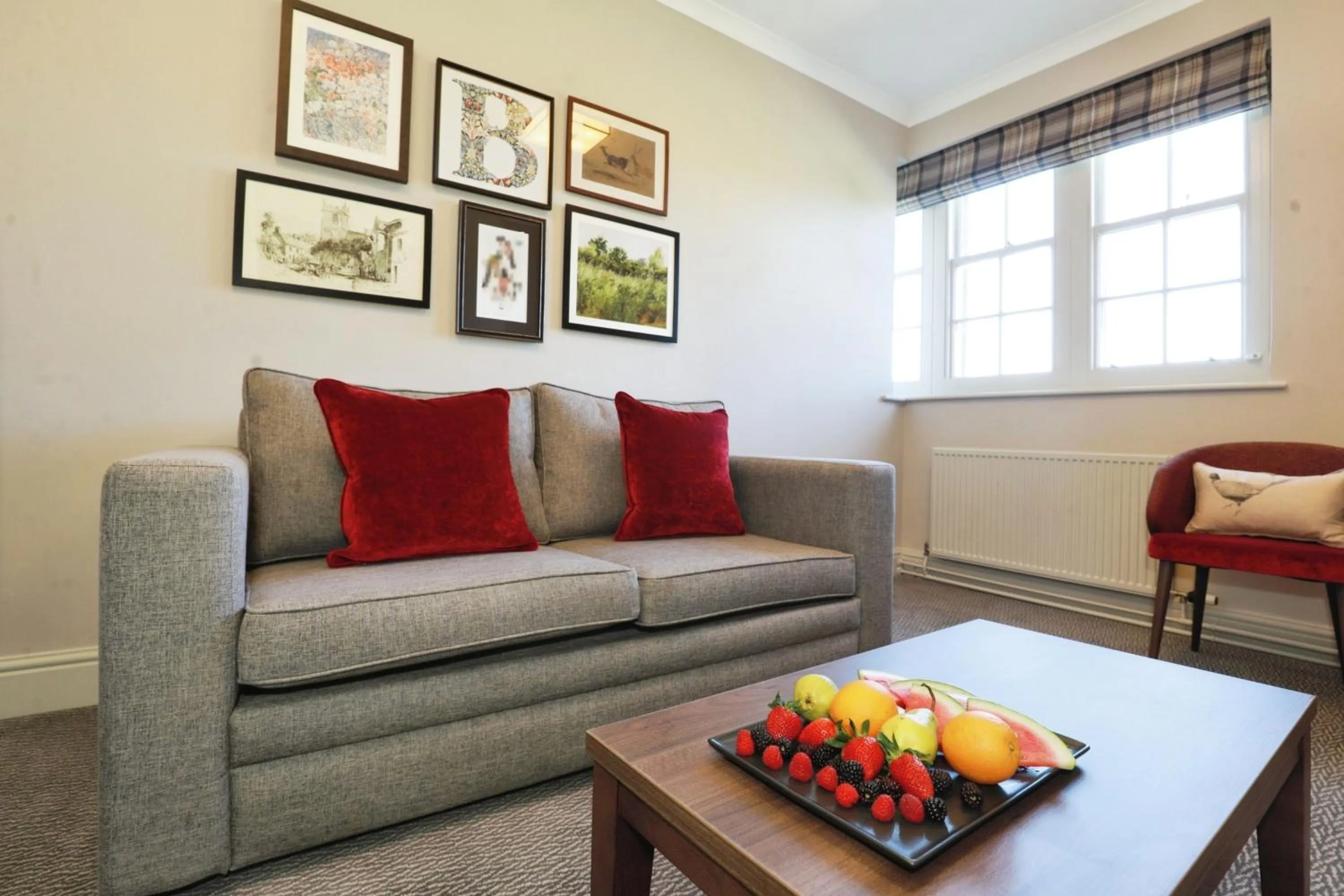 Living room in De Vere Cranage Estate