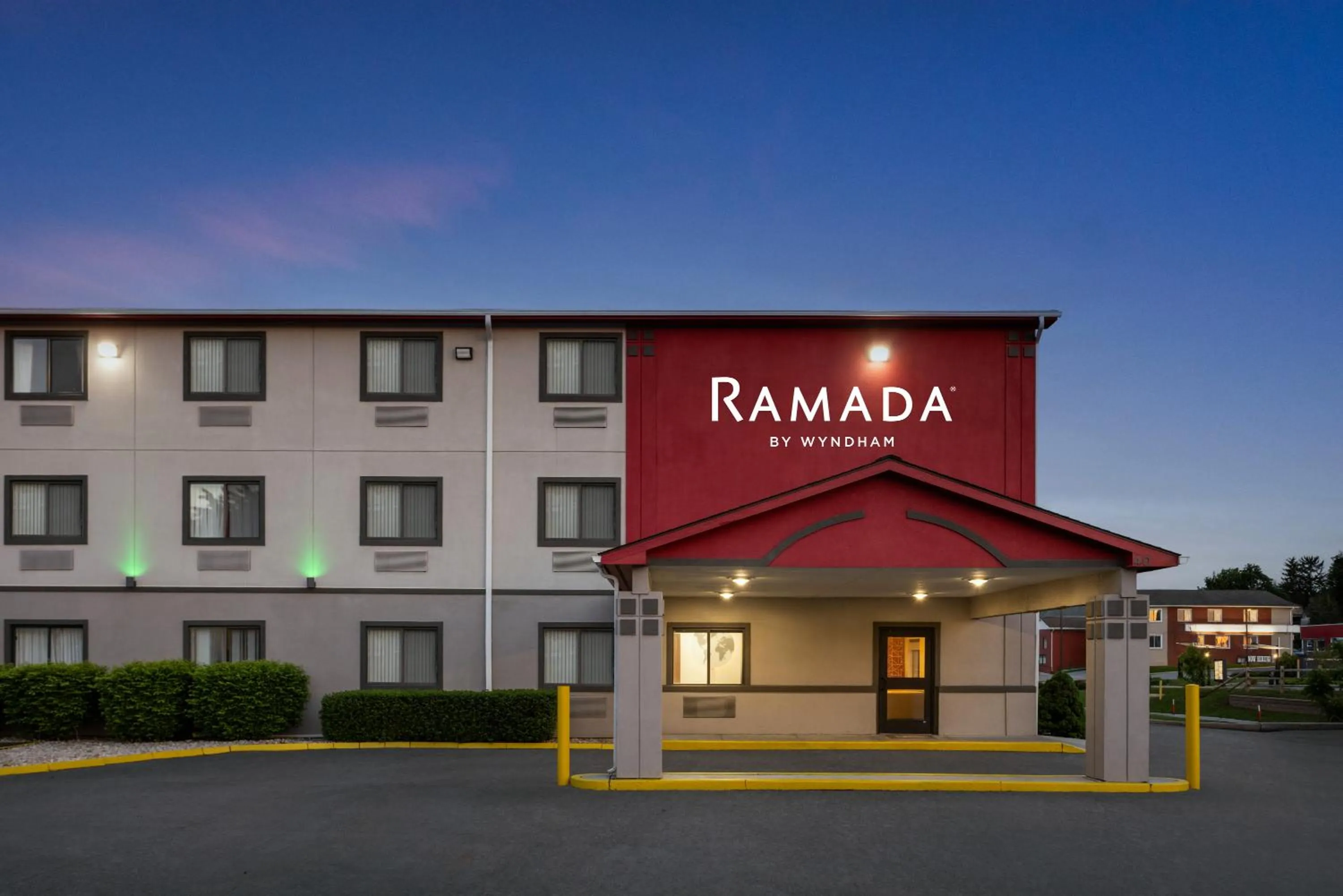 Property building in Ramada by Wyndham York Harrisburg Hershey