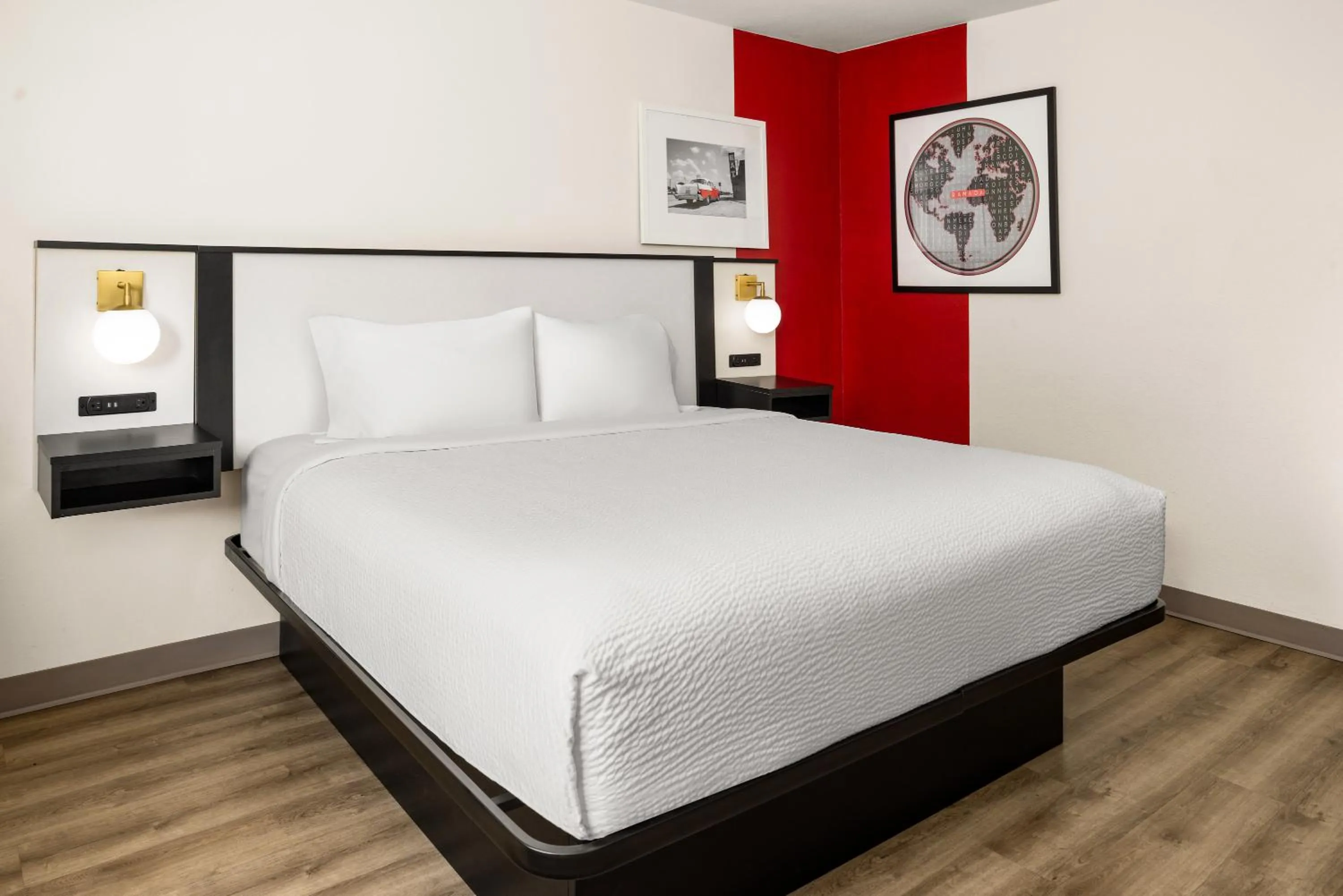 Bed in Ramada by Wyndham York Harrisburg Hershey