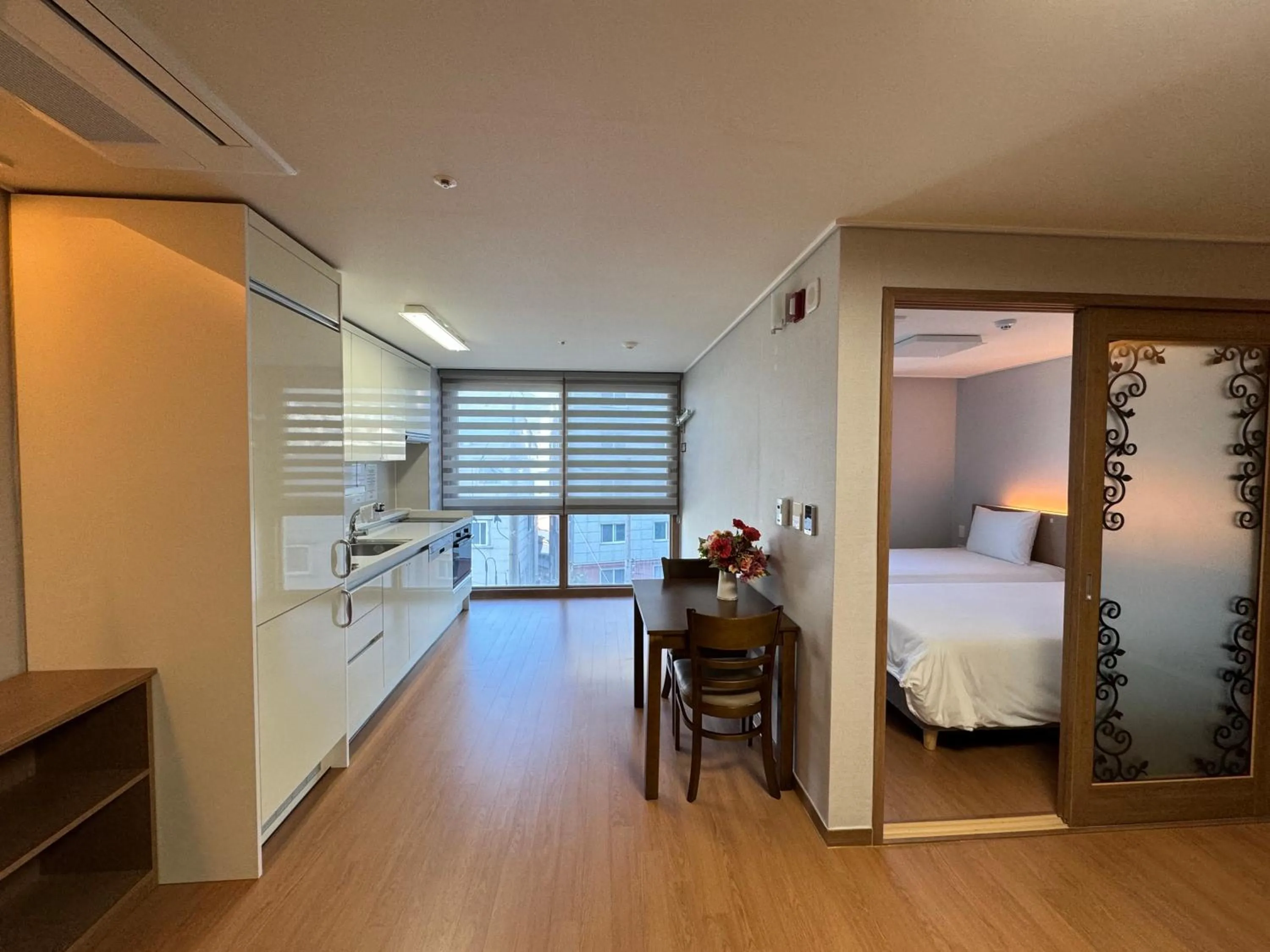 Bed in Residence Hotel K Okpo