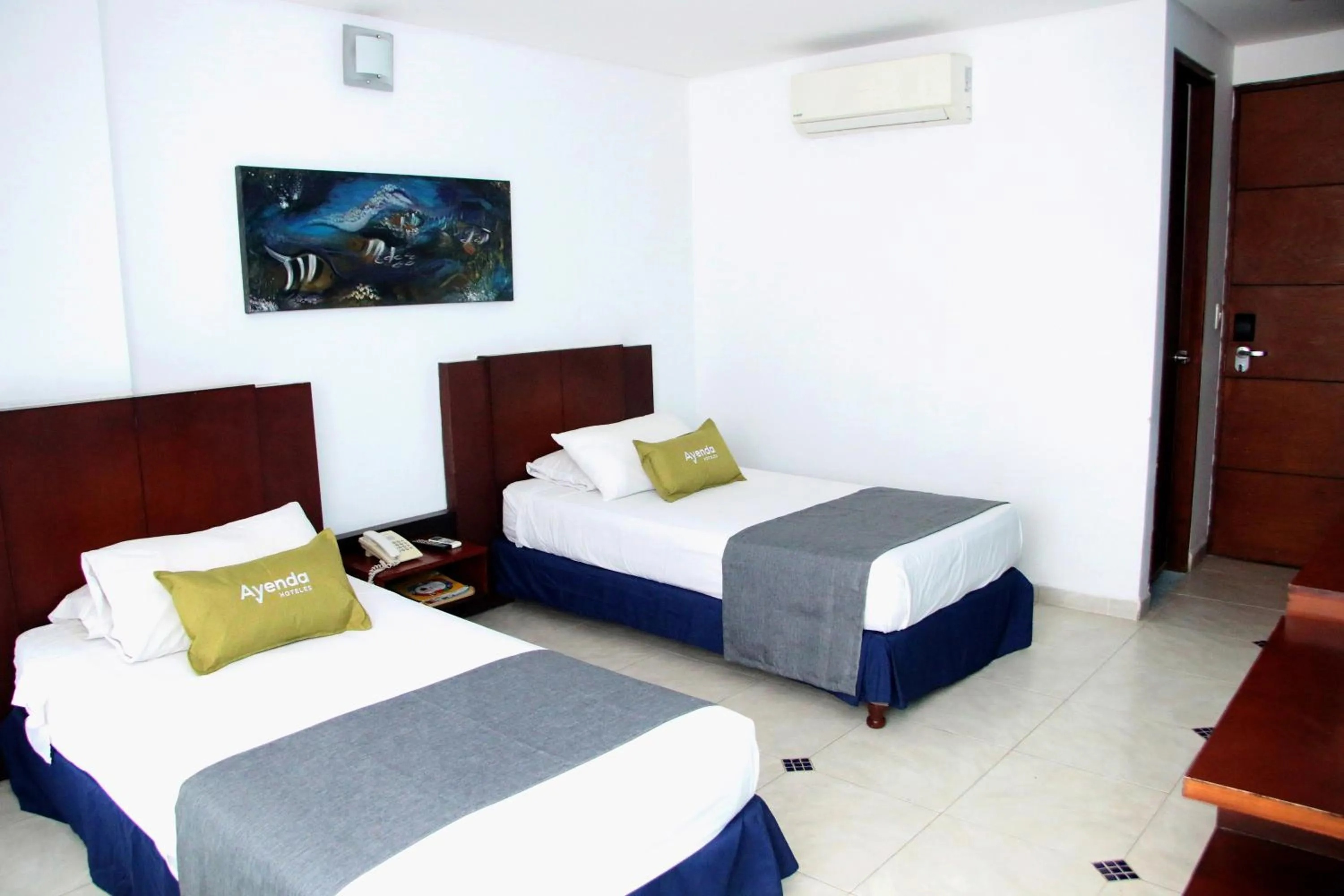 Bed in Ayenda 1801 El Oceano