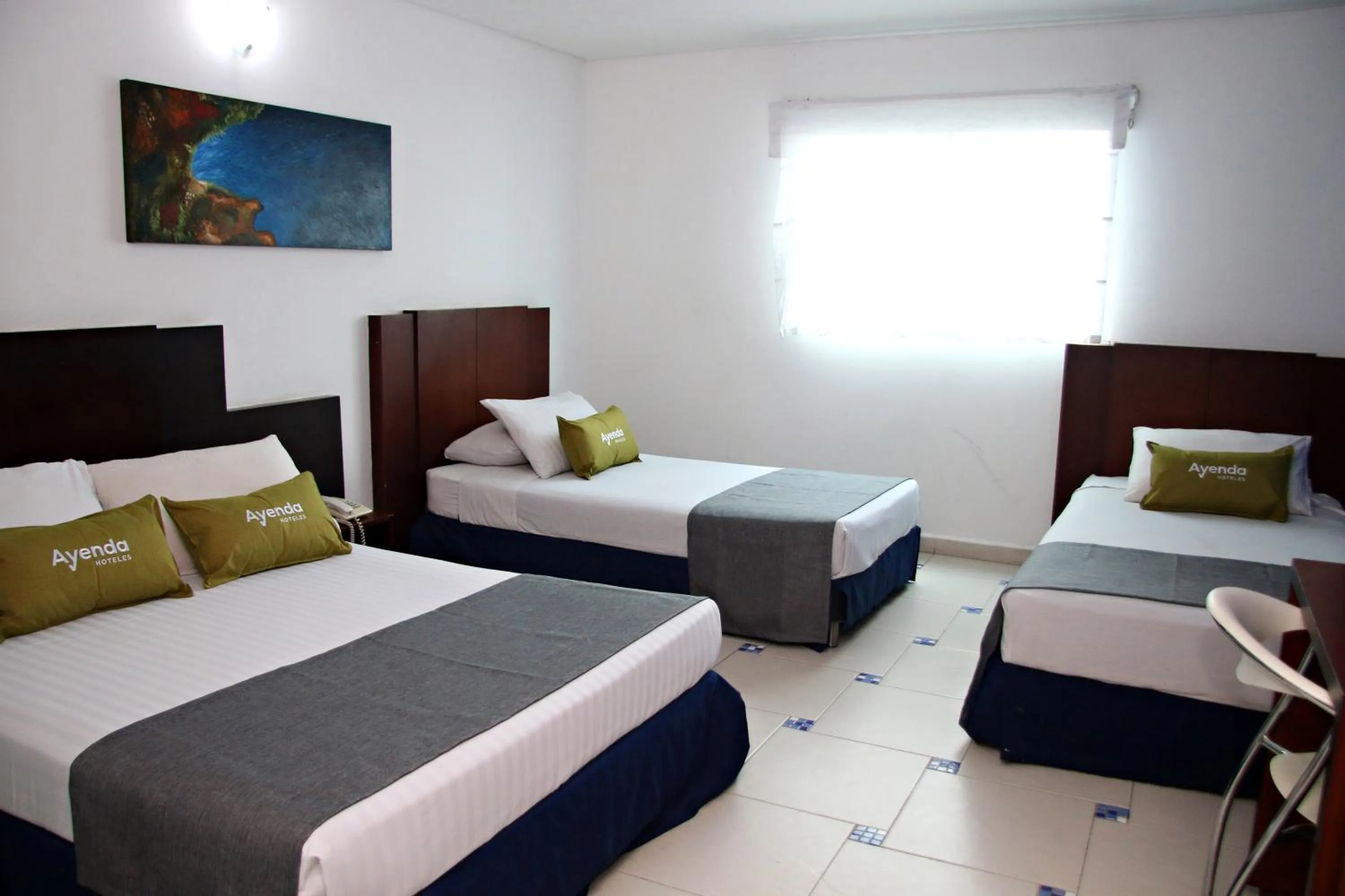 Bedroom, Bed in Ayenda 1801 El Oceano