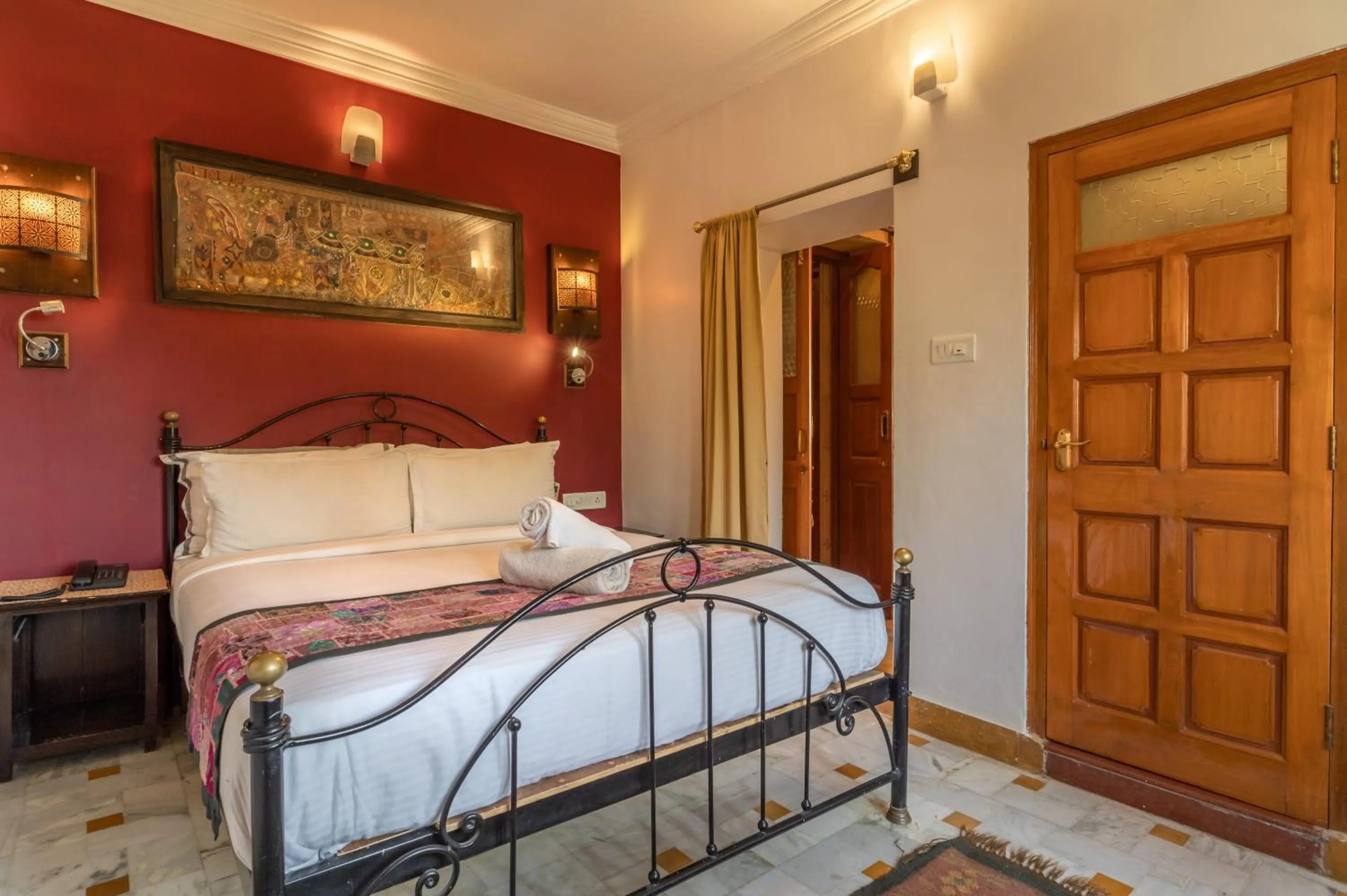 Bedroom, Bed in Hotel Fifu