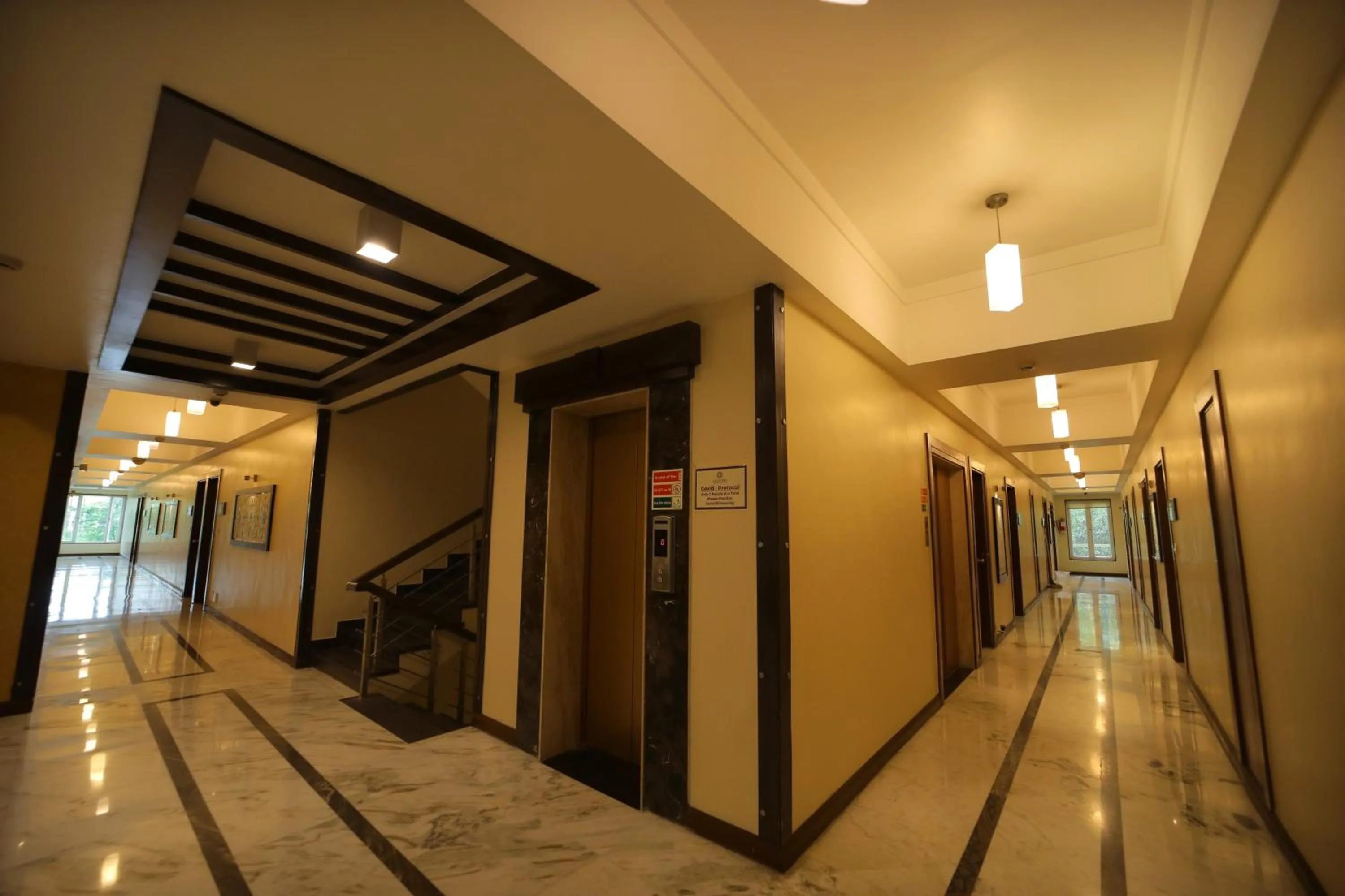 Property building in Amantra Comfort Hotel