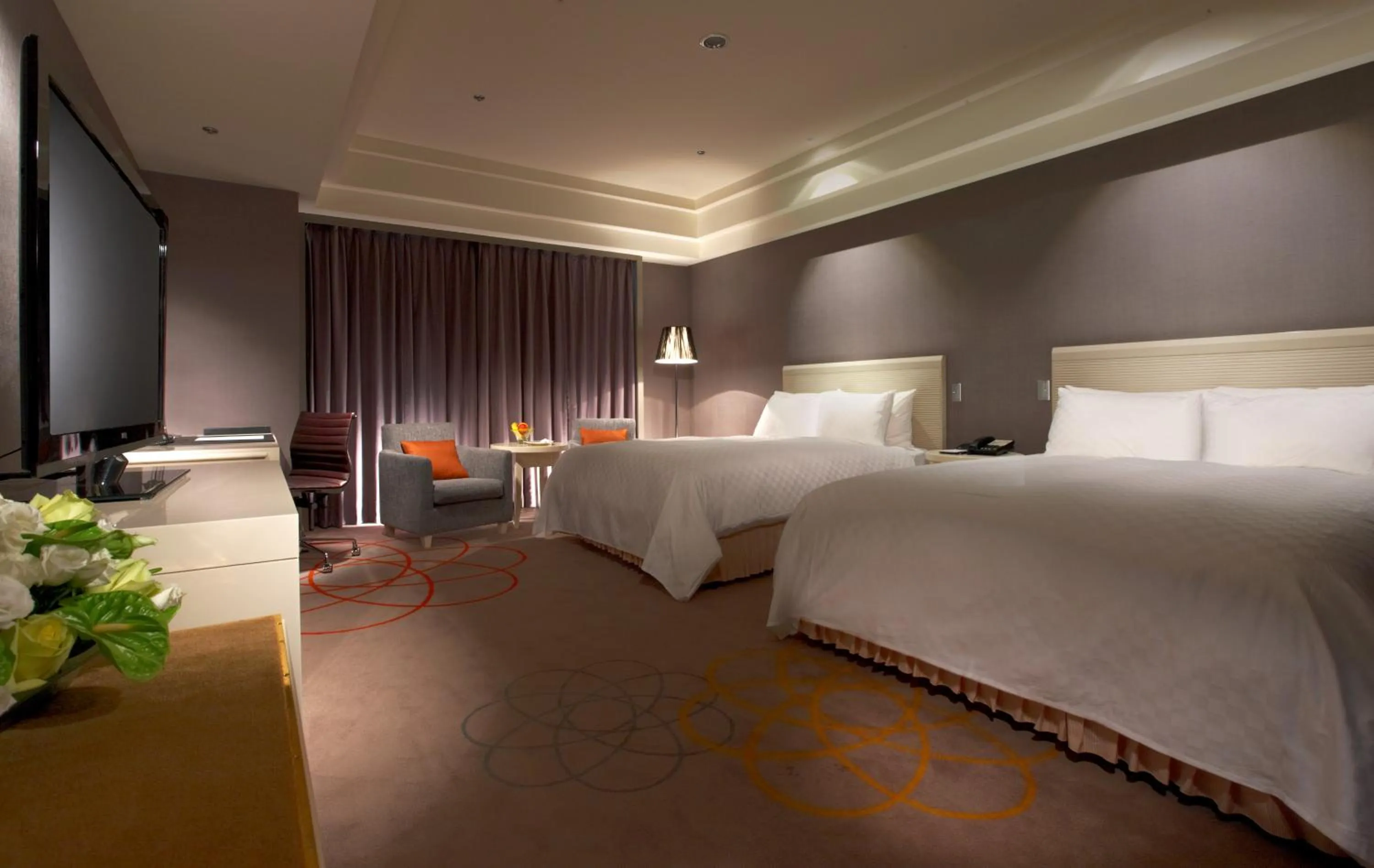 Bed in Hotel Royal Hsinchu