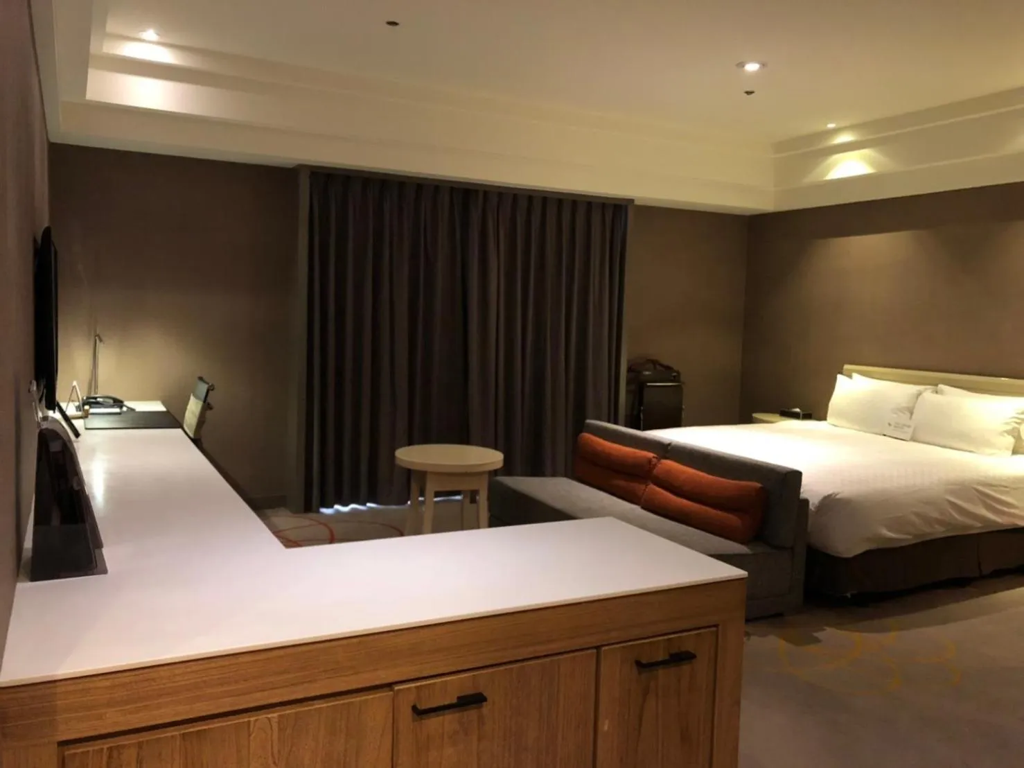 Bed in Hotel Royal Hsinchu