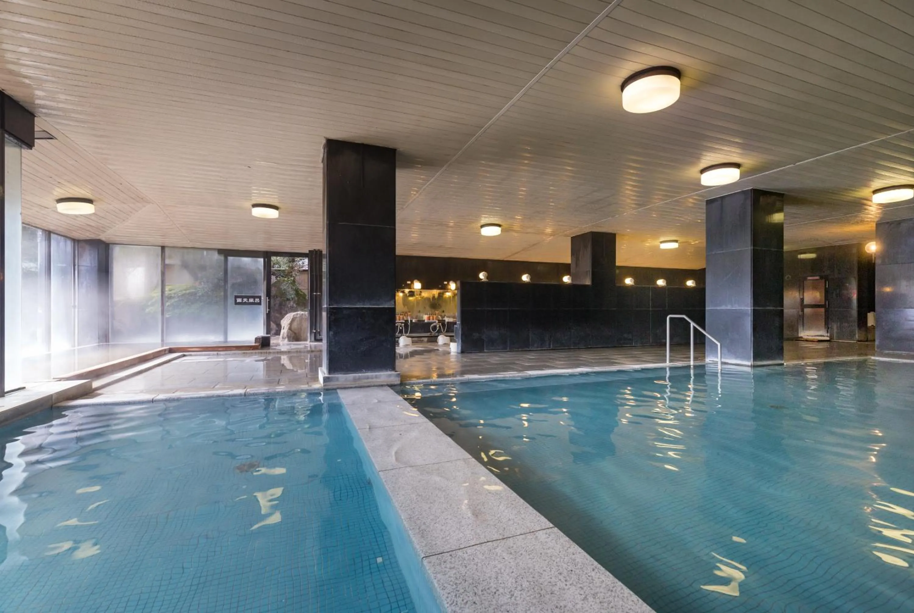 Hot Spring Bath in Wataya Besso