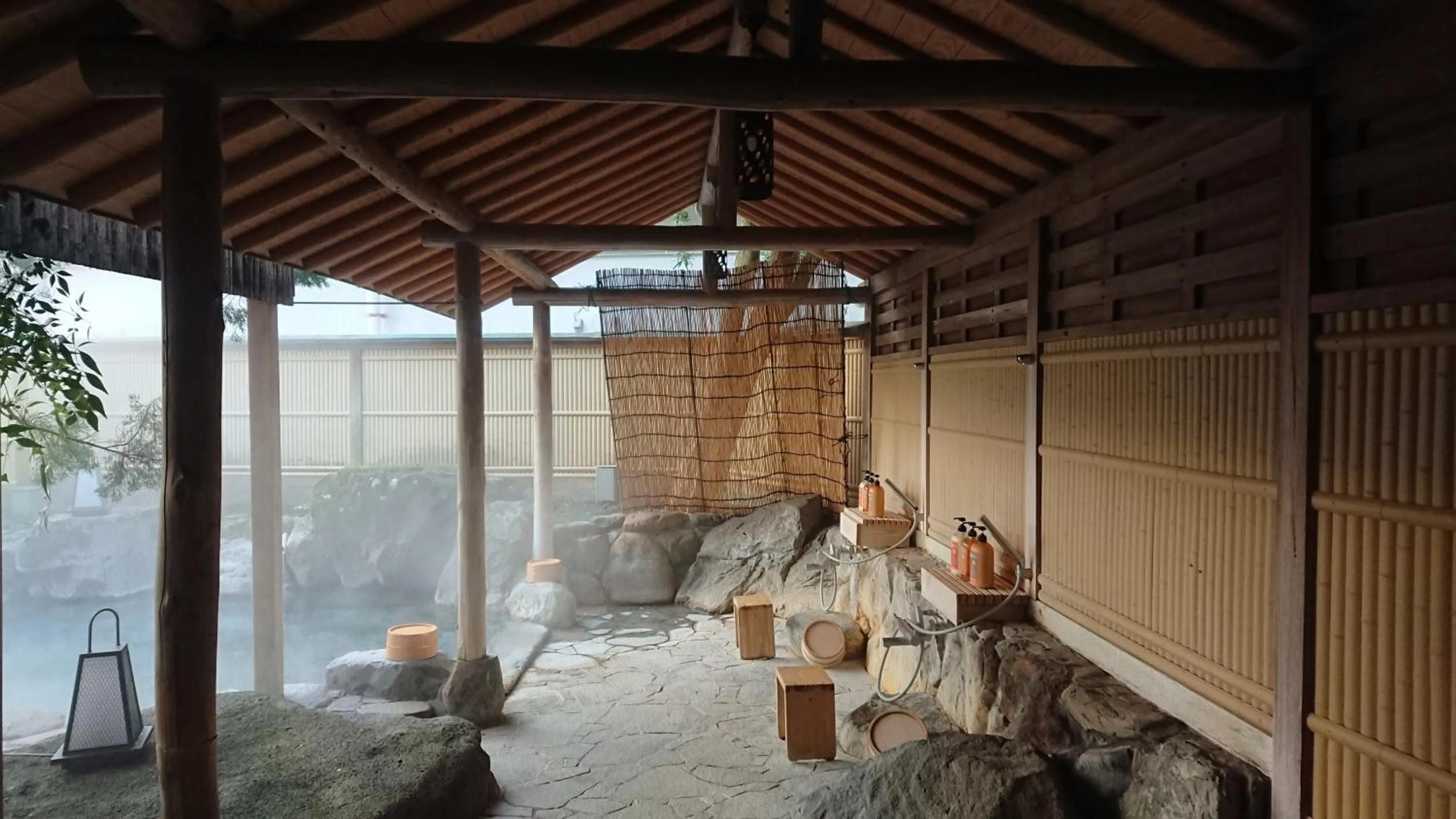 Hot Spring Bath in Wataya Besso