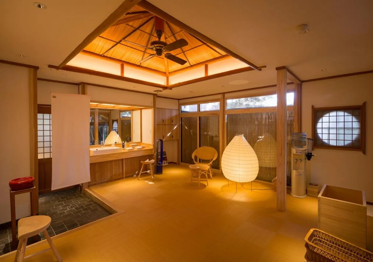 Open Air Bath in Wataya Besso