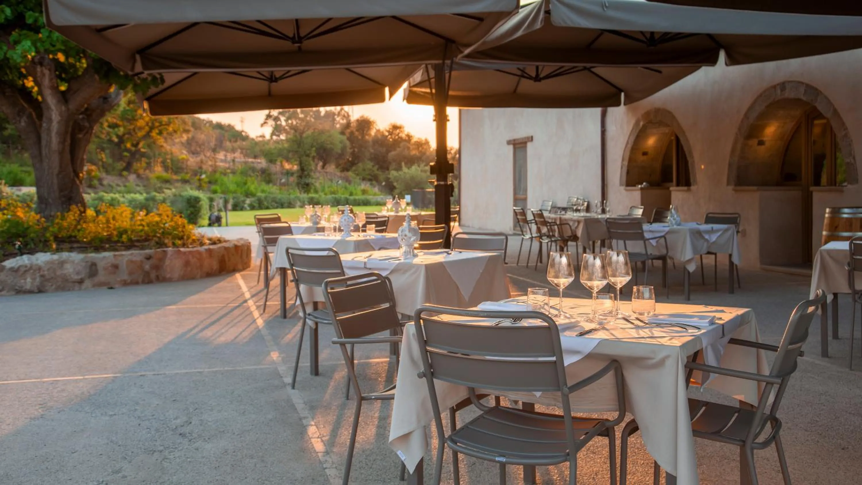 Patio in Borgo d'Orlando - Small Country Hotel