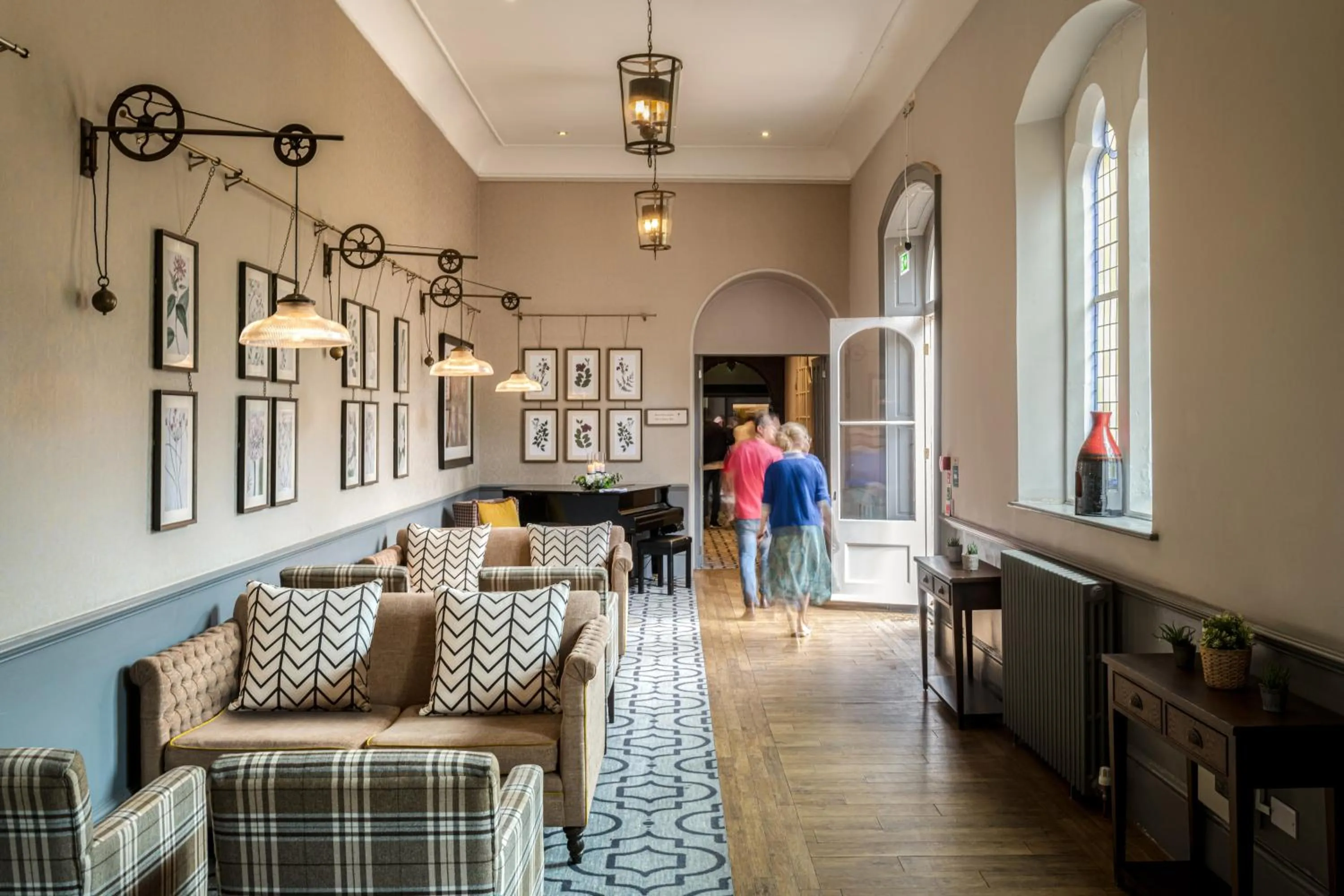 Seating area in Wotton House