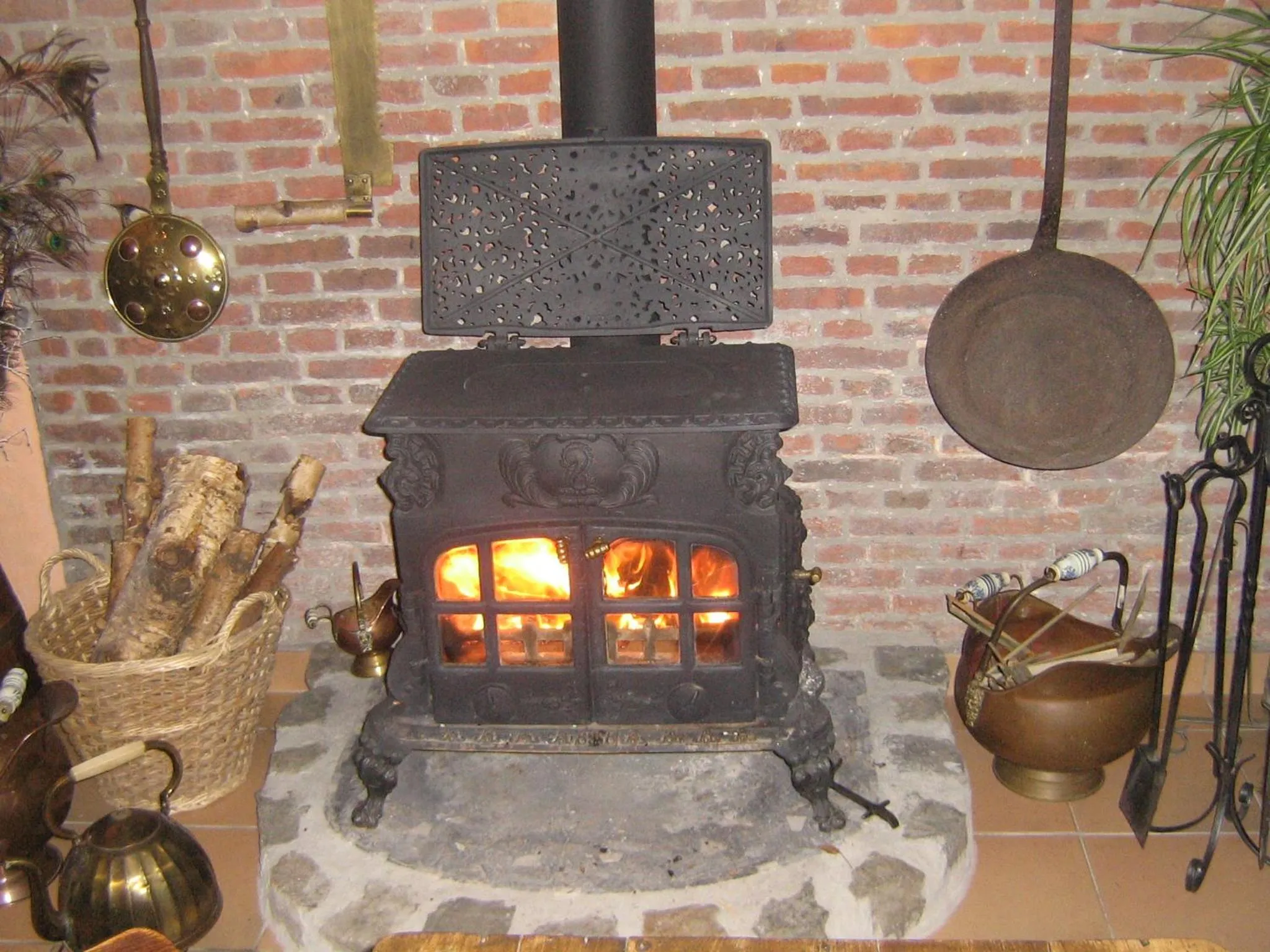 Buffet breakfast in B&B Ter Castaigne