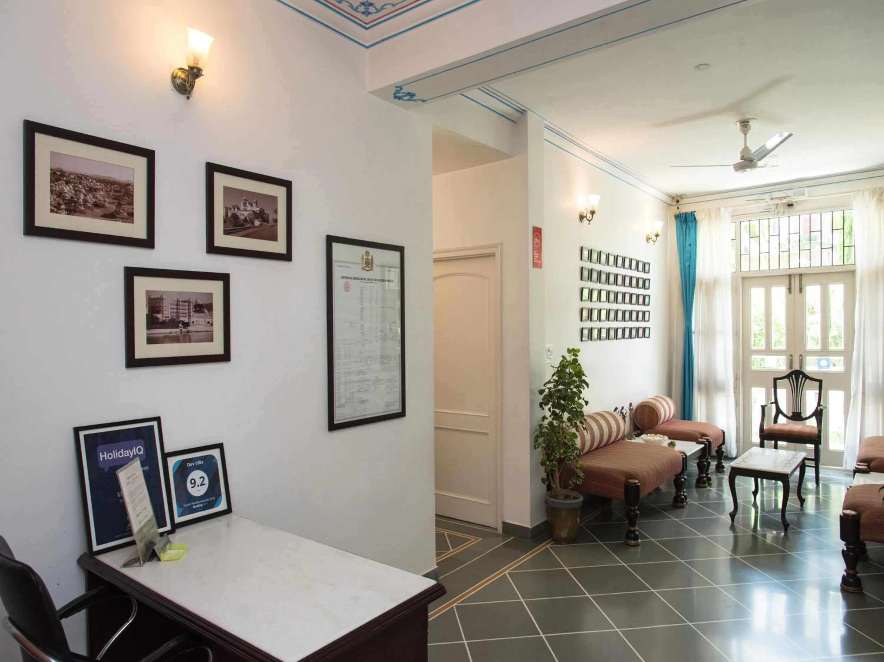 Lobby or reception in Shahpura Dev Villa