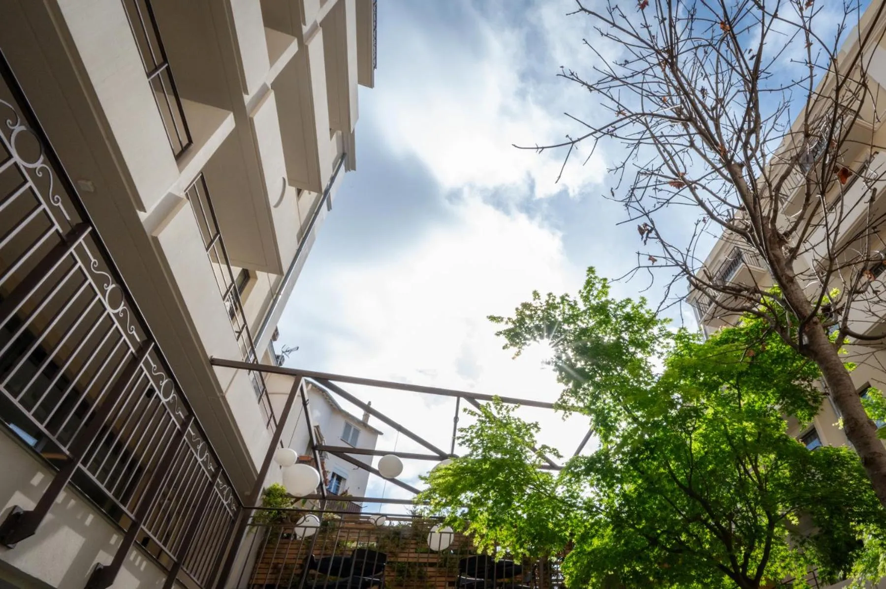 Property building in Nemea Appart Hotel Cannes Palais