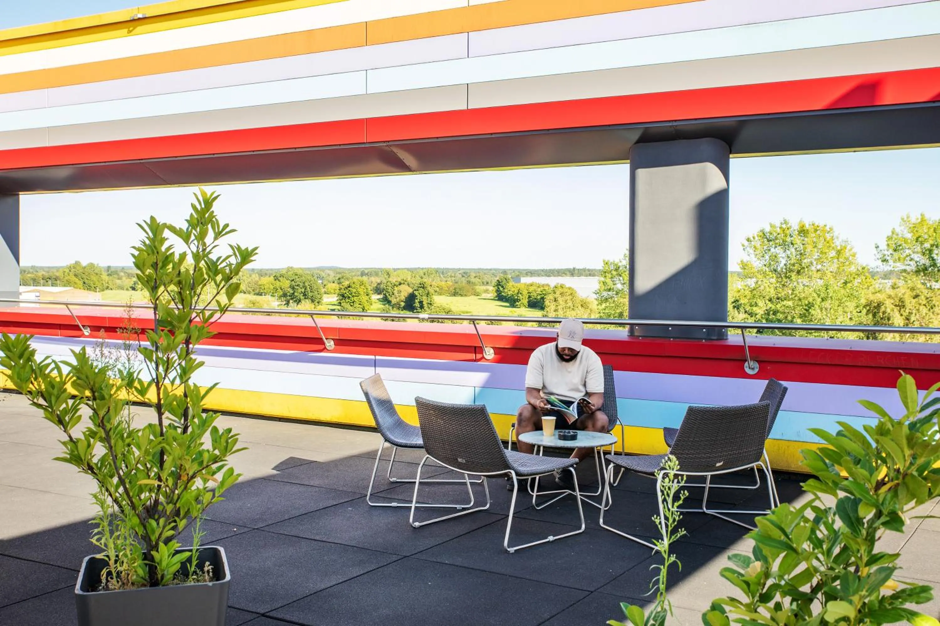 Balcony/Terrace in MEININGER Hotel Berlin Airport