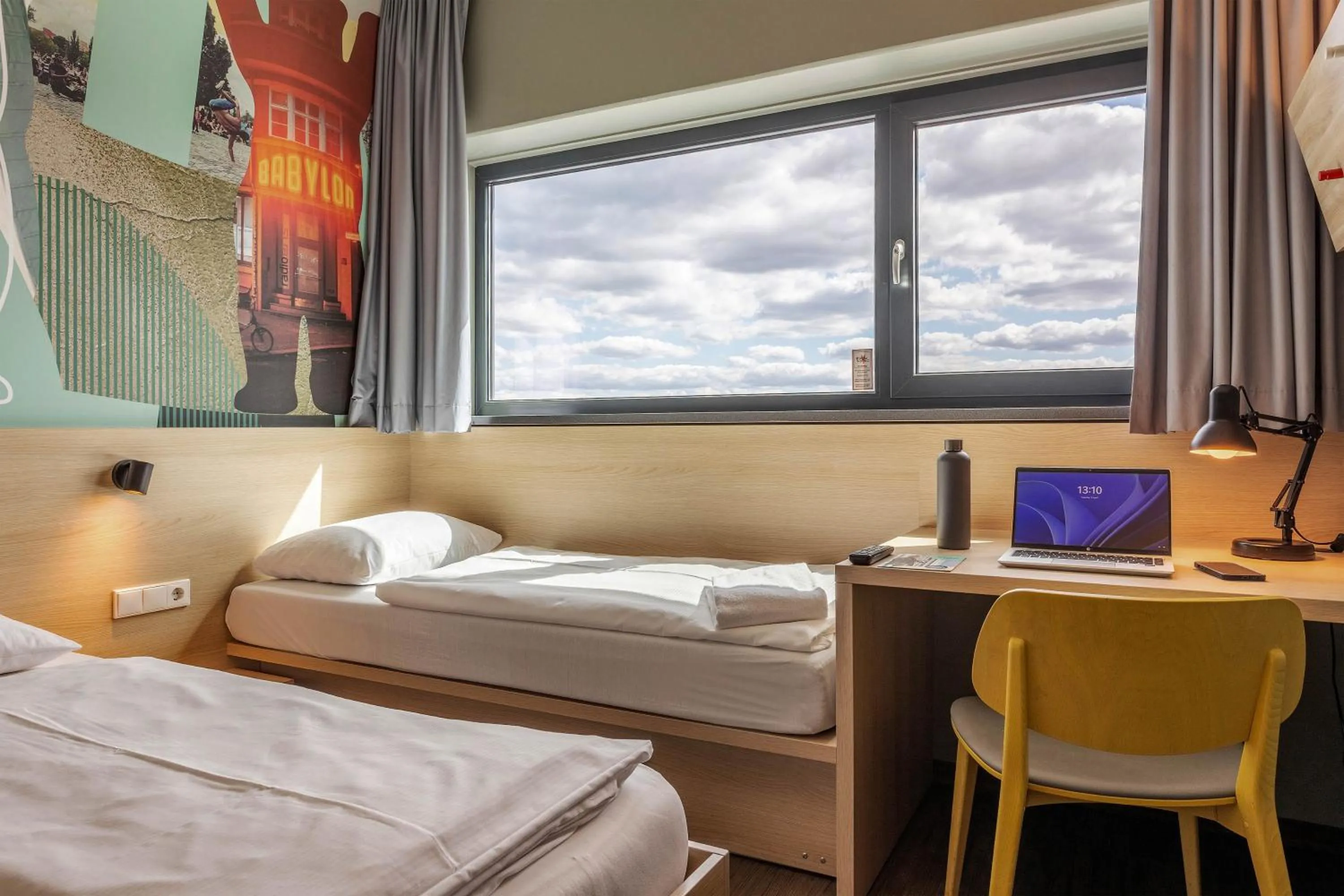 Bedroom, Bed in MEININGER Hotel Berlin Airport