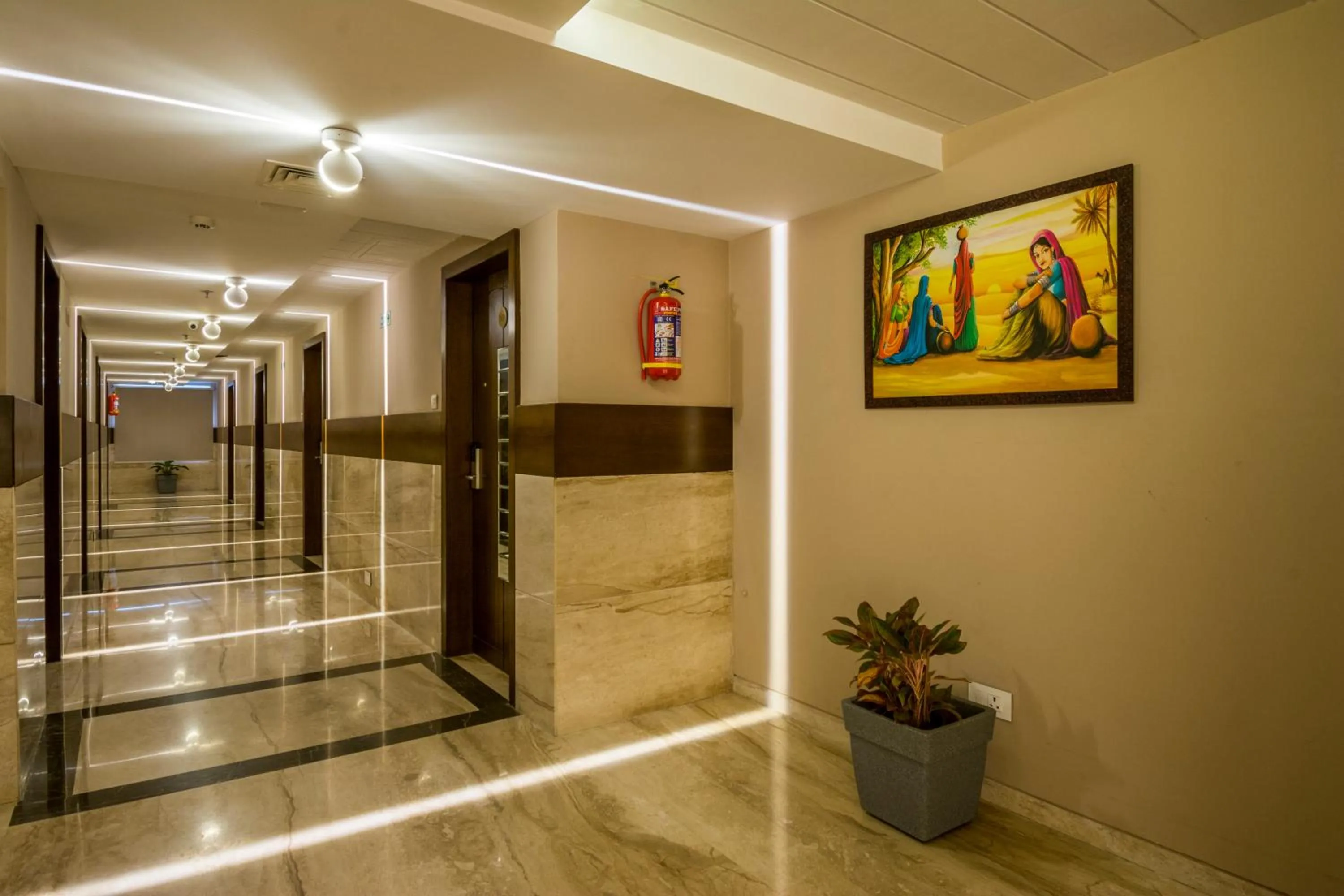 Lobby or reception in The Capital Hotel