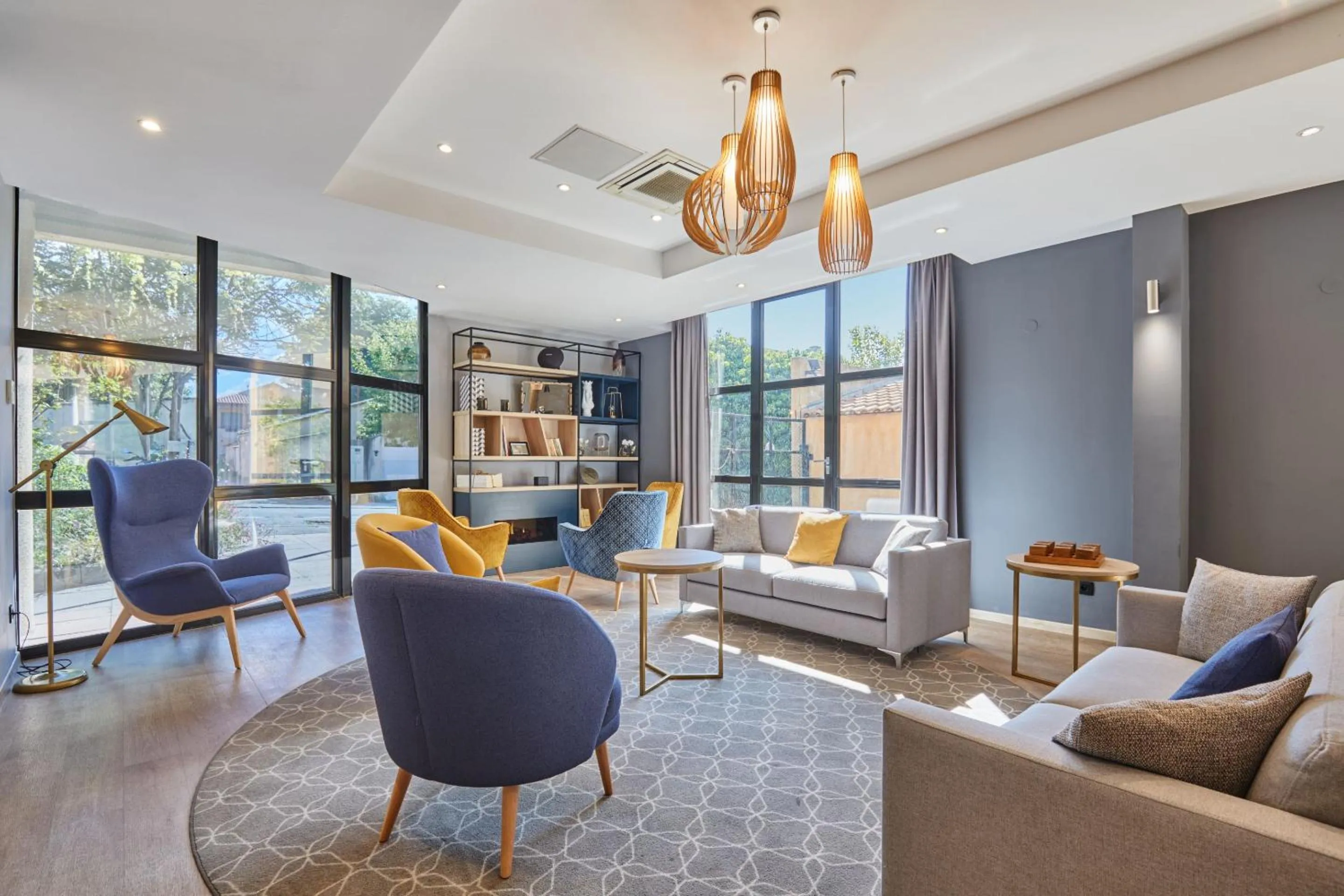 Lobby or reception in Appart Hotel Odalys City Aix en Provence Les Floridianes