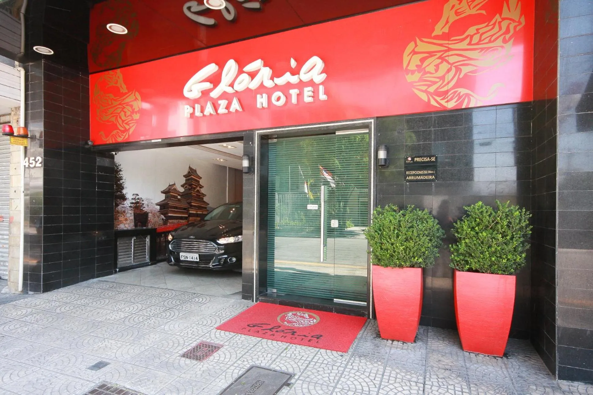 Facade/entrance in Glória Plaza Hotel (Adults Only)