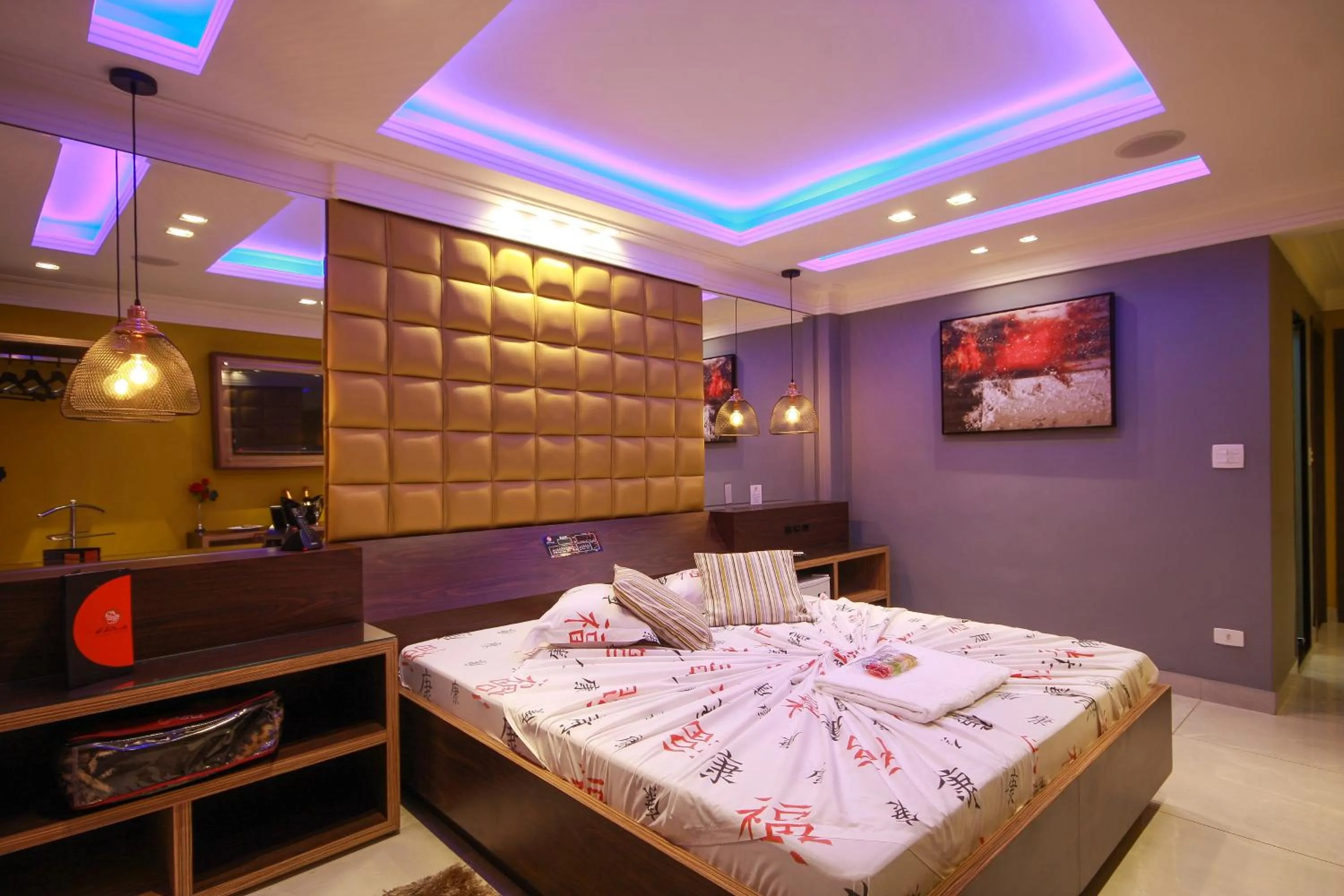 Bed in Glória Plaza Hotel (Adults Only)