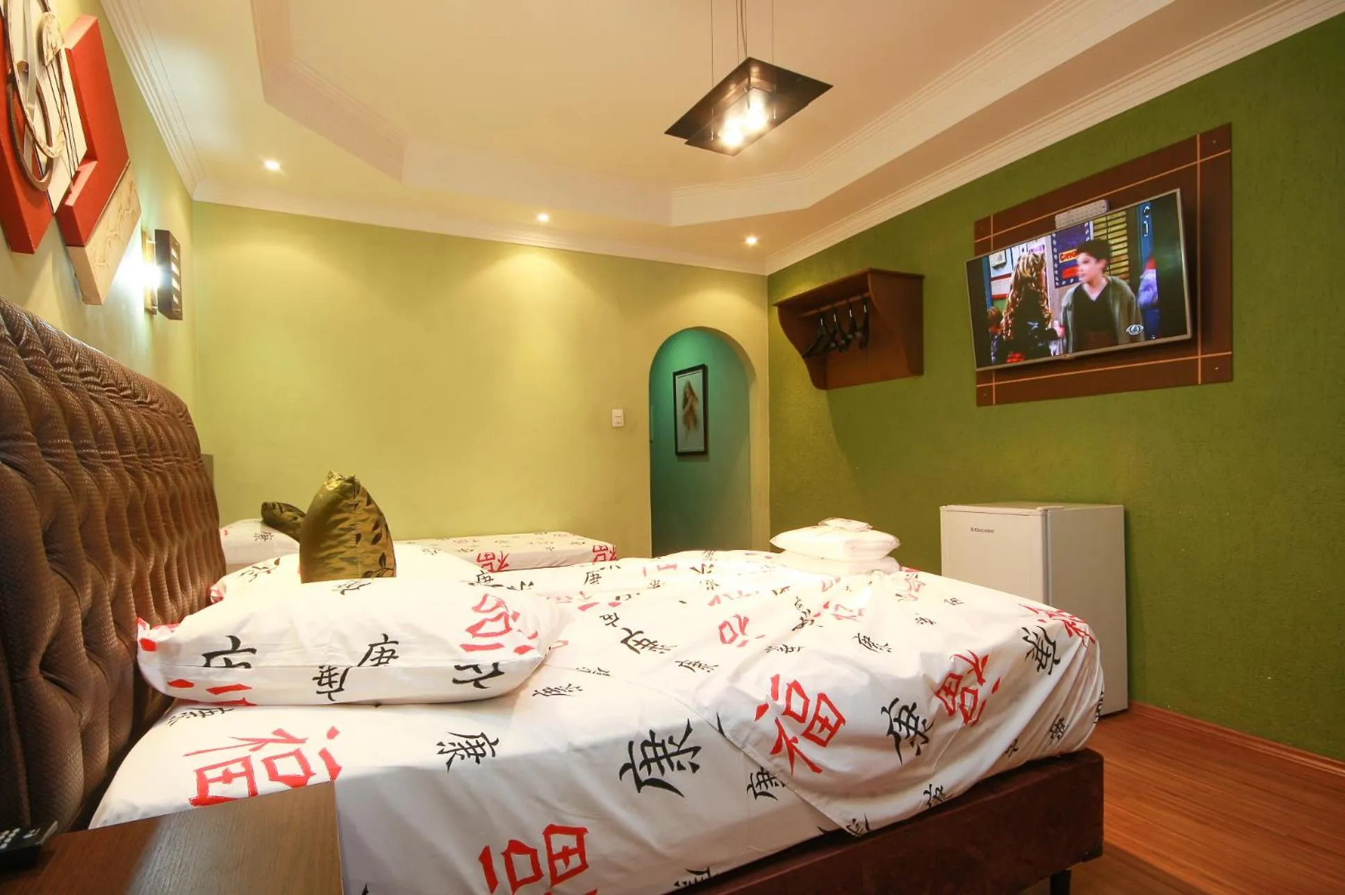 Bed in Glória Plaza Hotel (Adults Only)