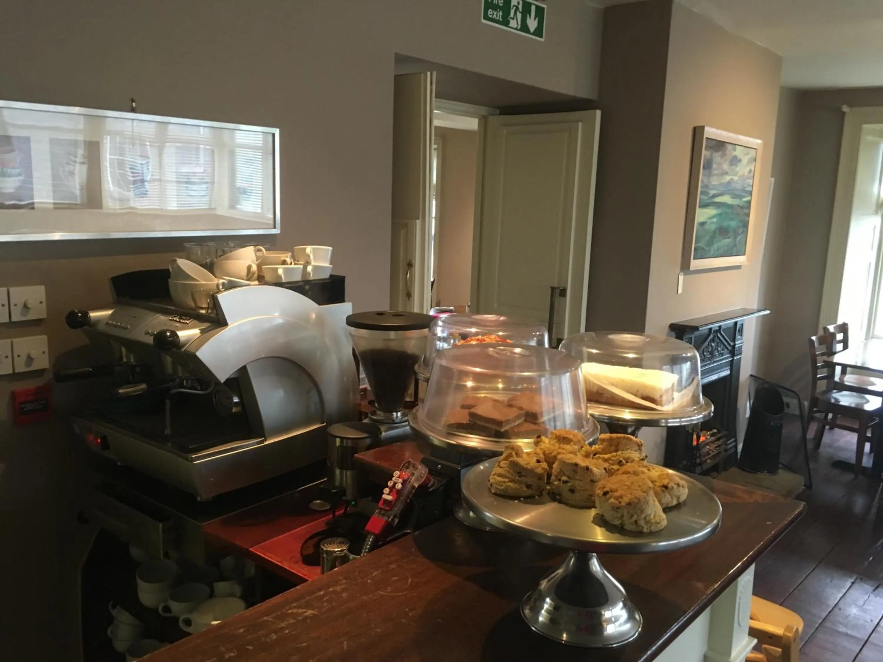 Food close-up in Alston House Hotel