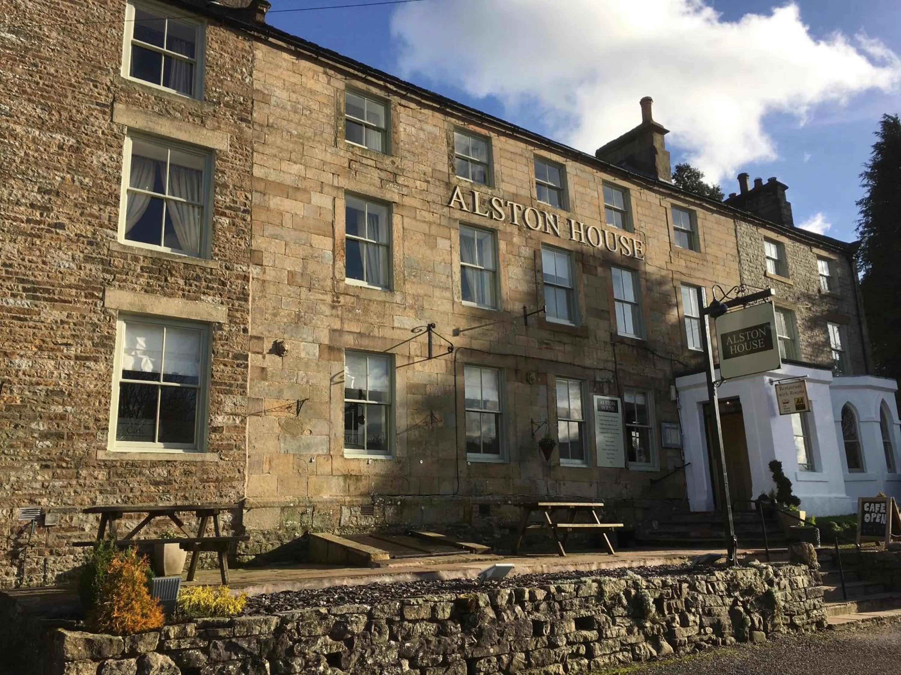 Property building in Alston House Hotel