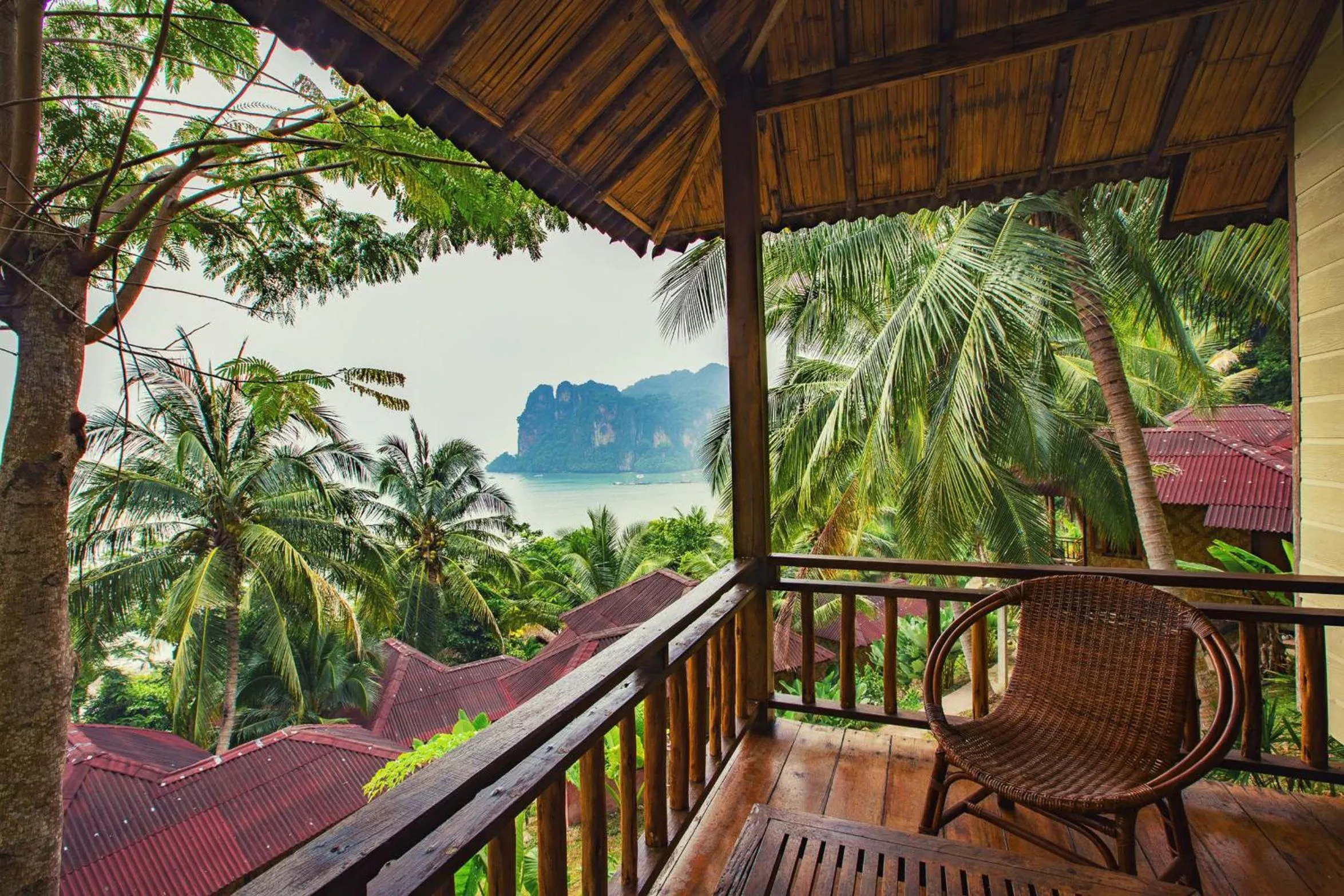 Sea view in Railay Garden View Resort