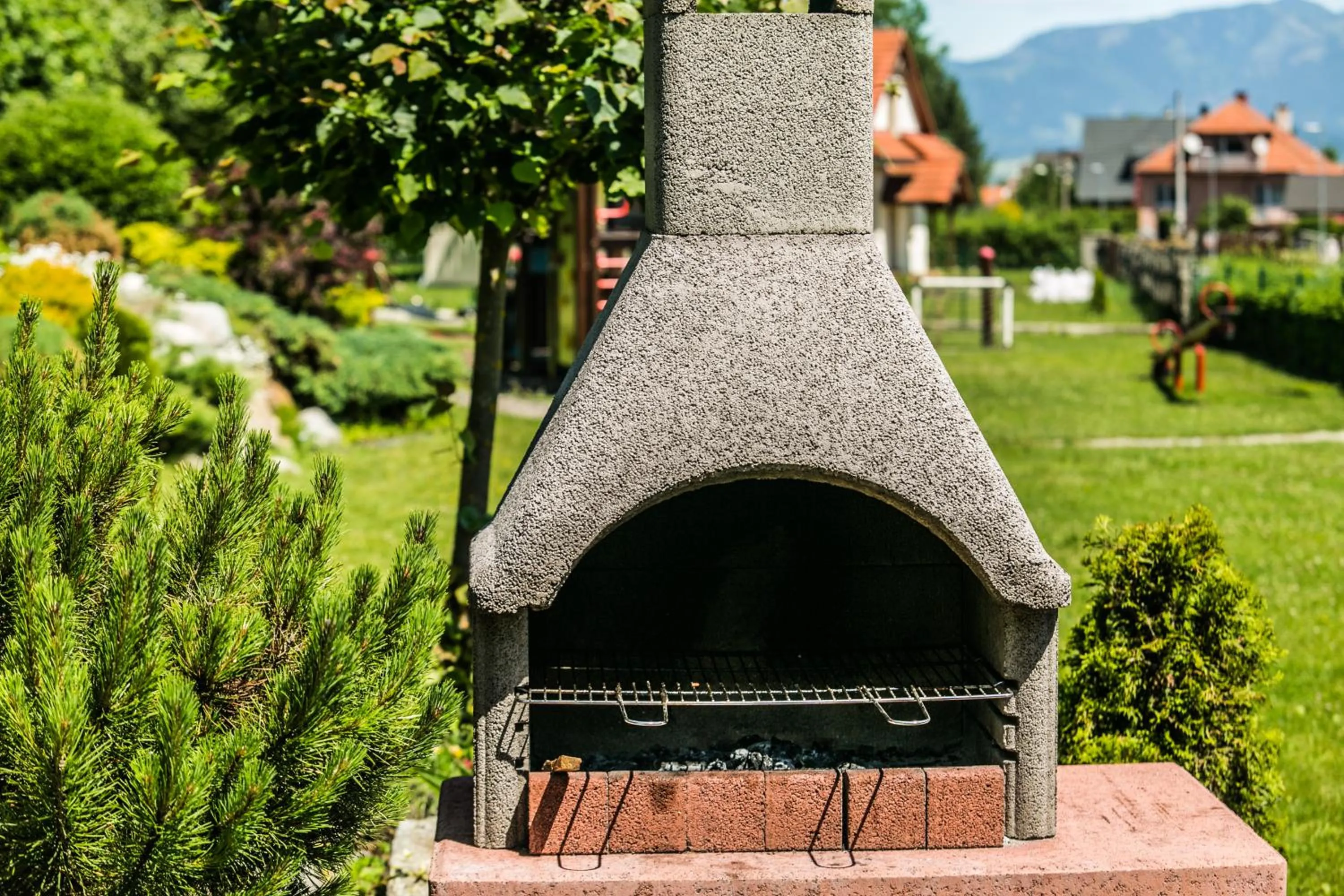BBQ facilities in Penzion Chopok - Apartments
