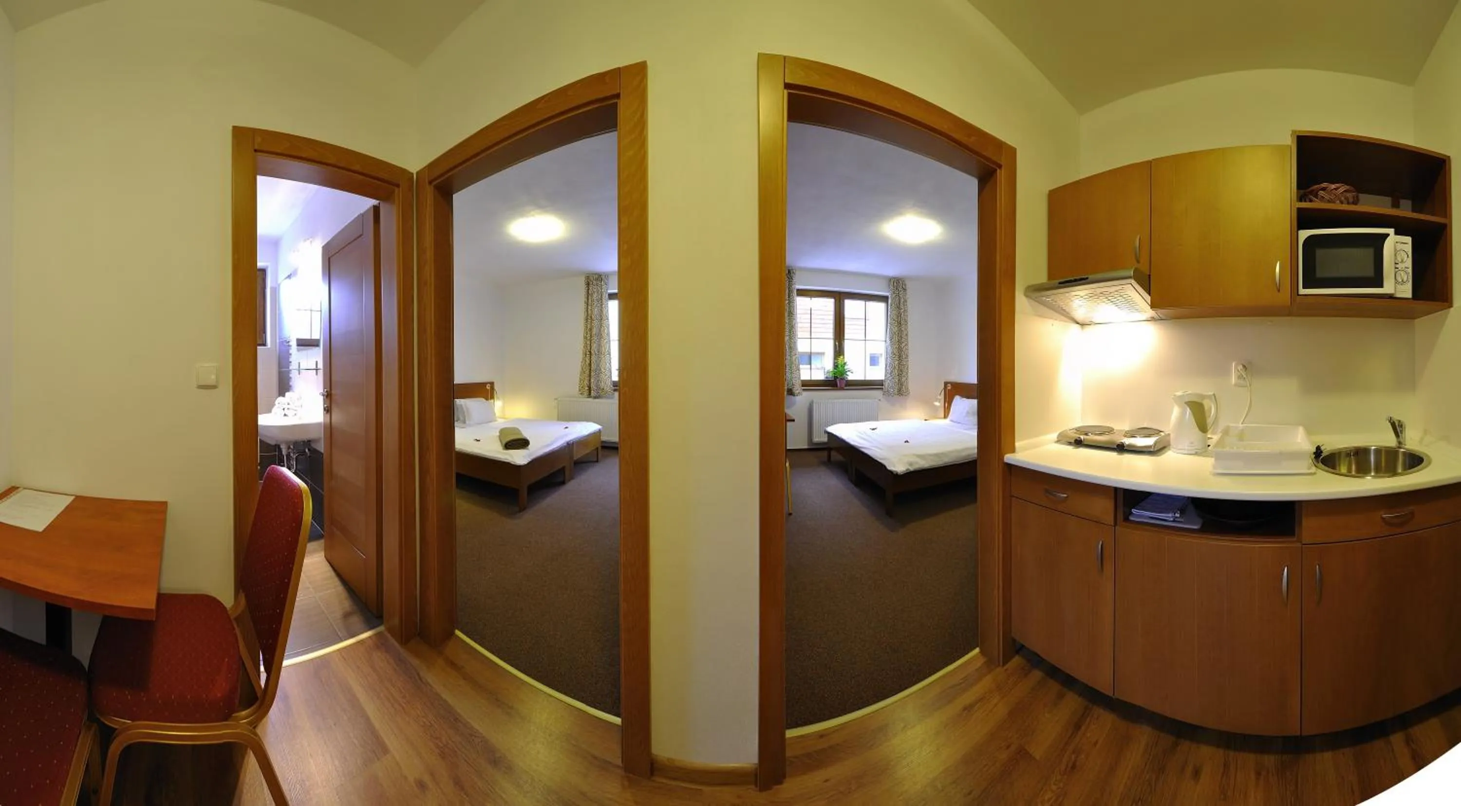 Coffee/tea facilities, Bed in Penzion Chopok - Apartments