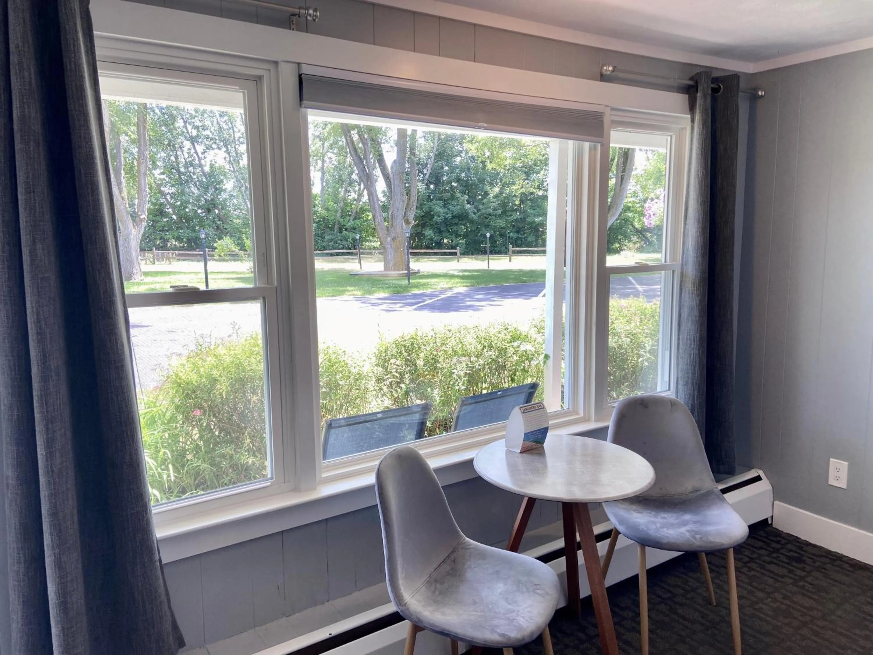 Garden view in Elk Rapids Lakeshore Inn