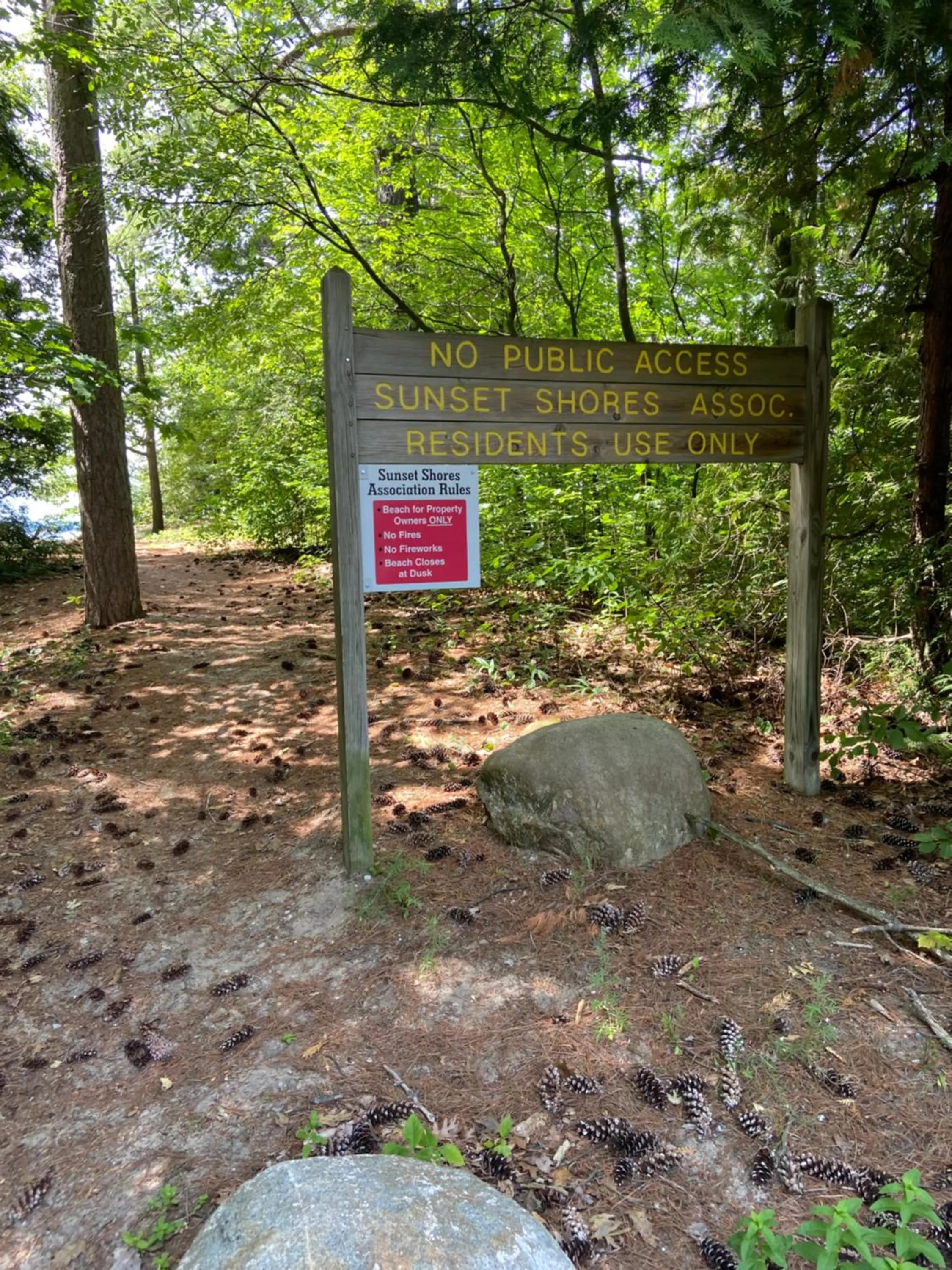 Lake view in Elk Rapids Lakeshore Inn