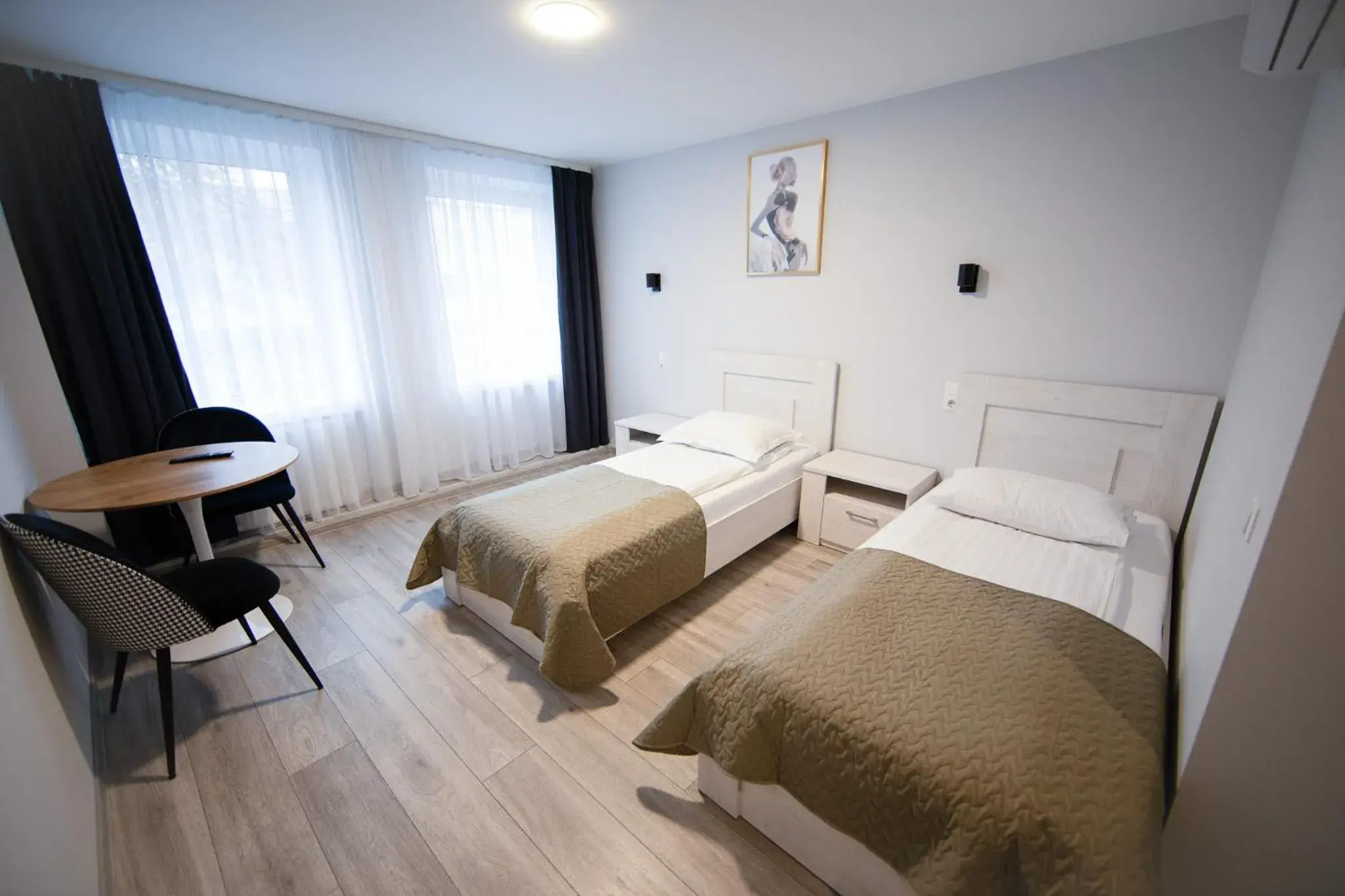 Twin Room with Shower in Dzūkija Hotel Twin Room with Shower in Dzūkija Hotel