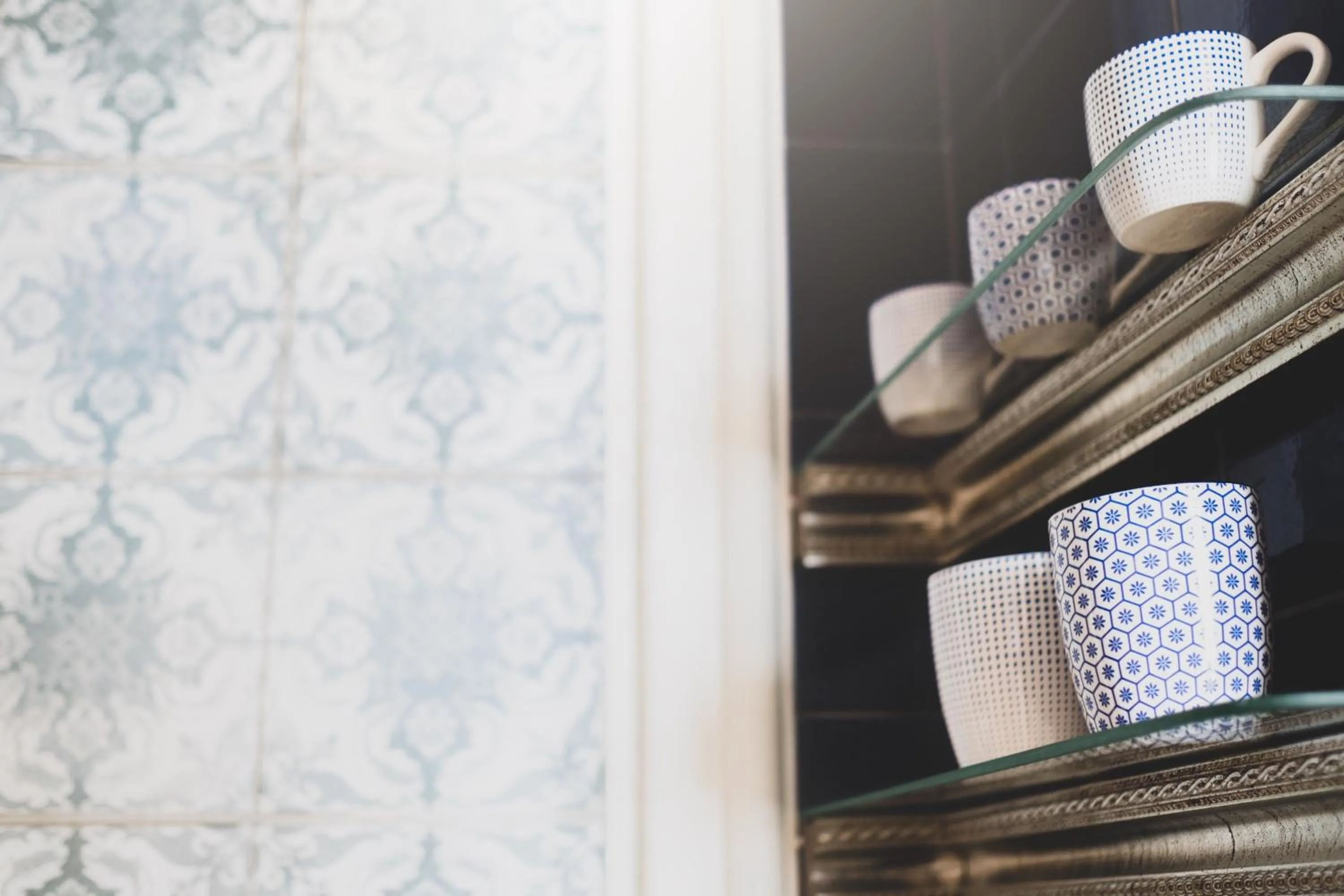 Kitchen or kitchenette in Cybulskiego Guest Rooms