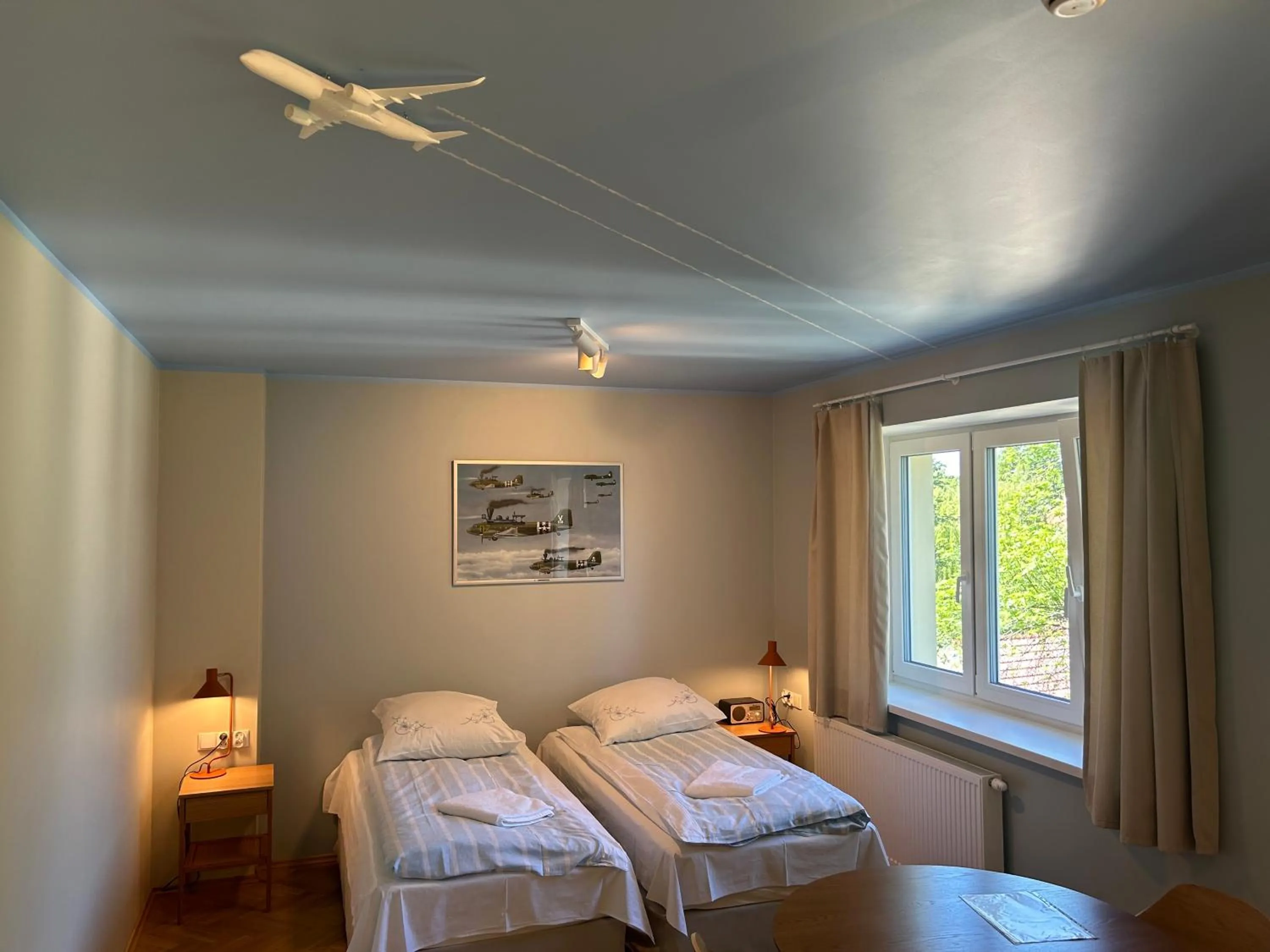 Bed in Cybulskiego Guest Rooms