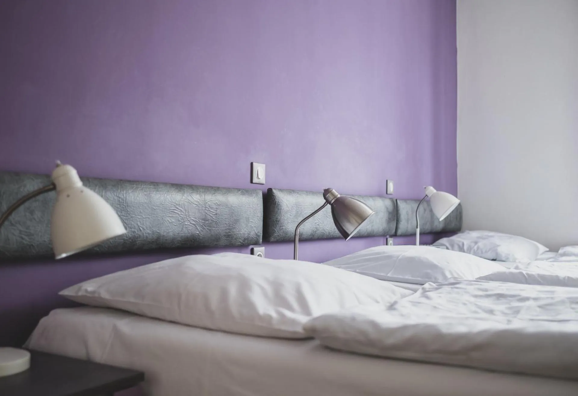 Bed in Cybulskiego Guest Rooms