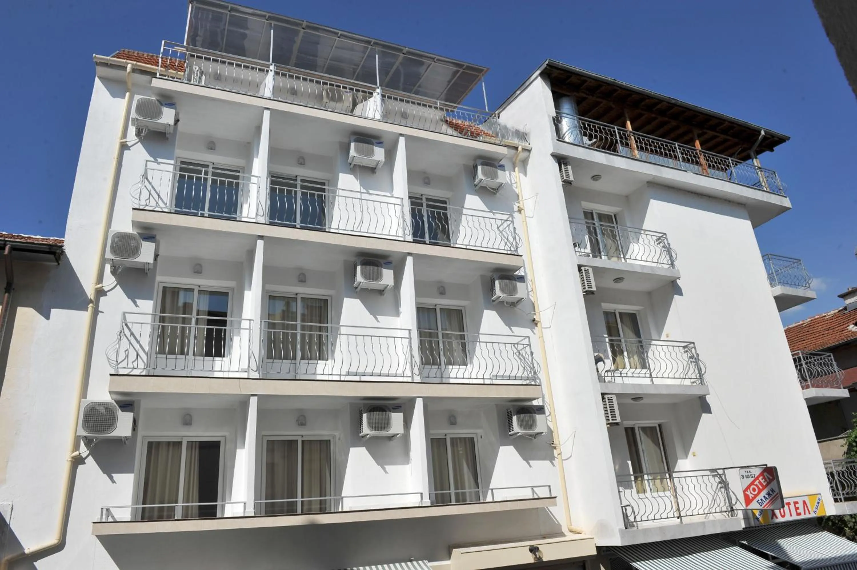 Property building in Family Hotel Blazhi