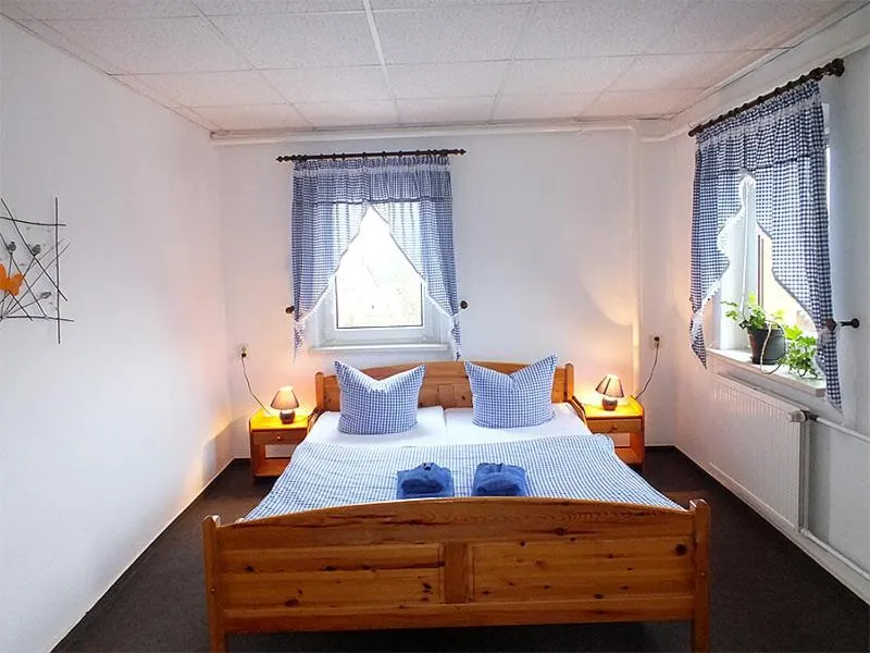Bed in Gasthaus Stiller Fritz
