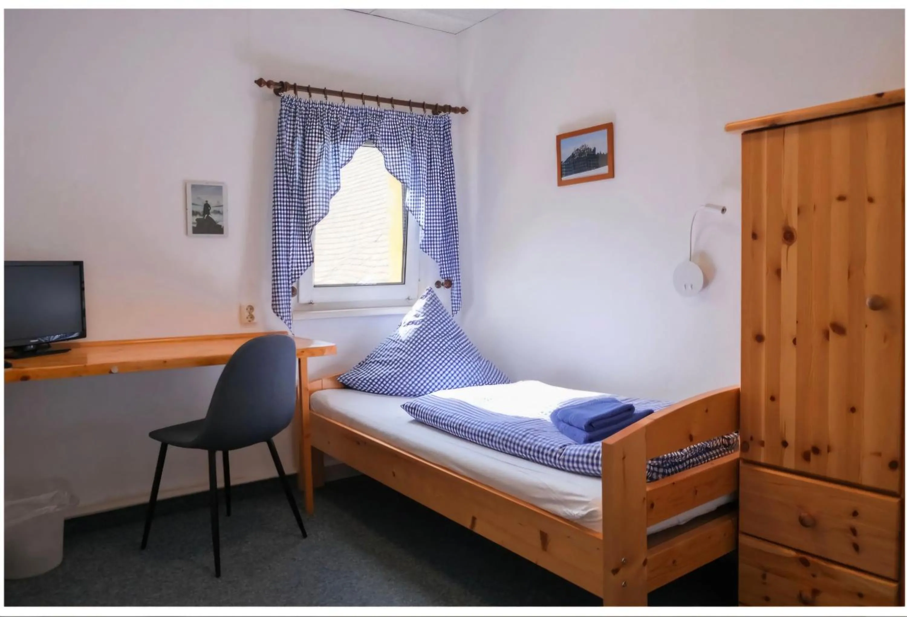 Bed in Gasthaus Stiller Fritz