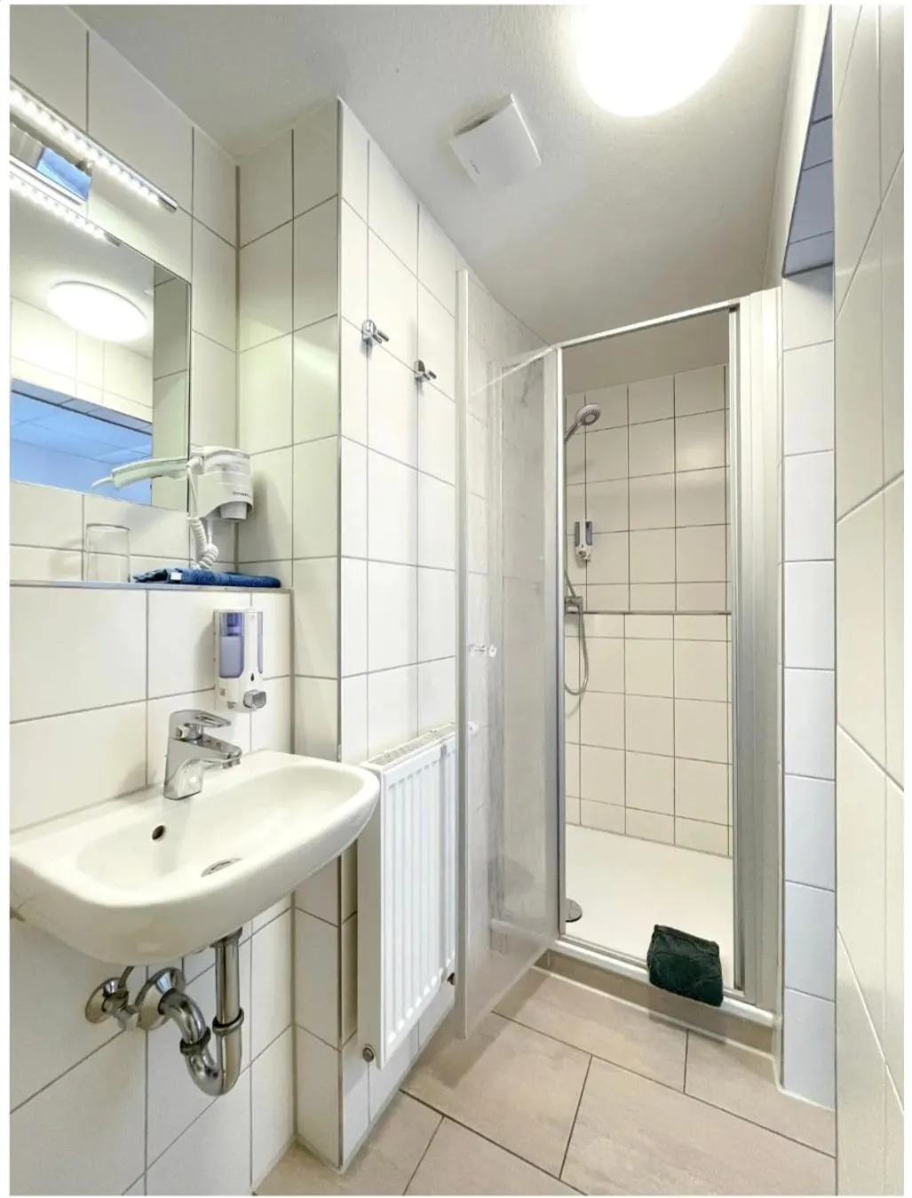 Shower in Gasthaus Stiller Fritz